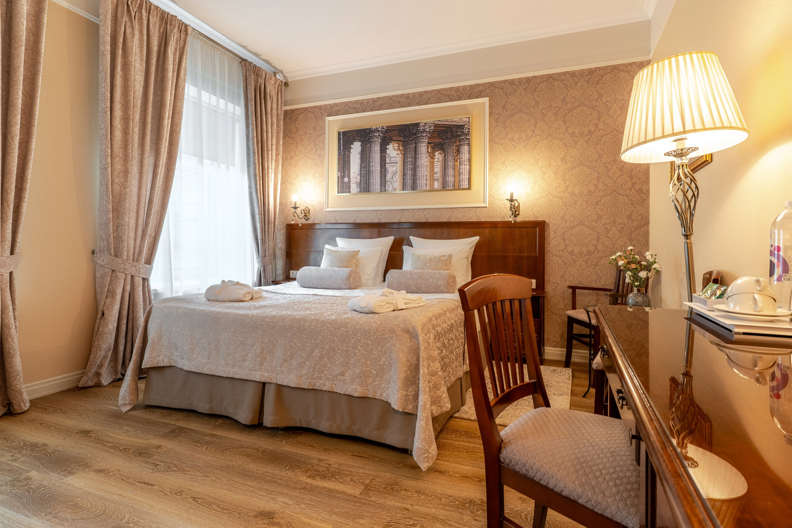 Интерьерная фотосъёмка отеля «Пётръ», Санкт-Петербург