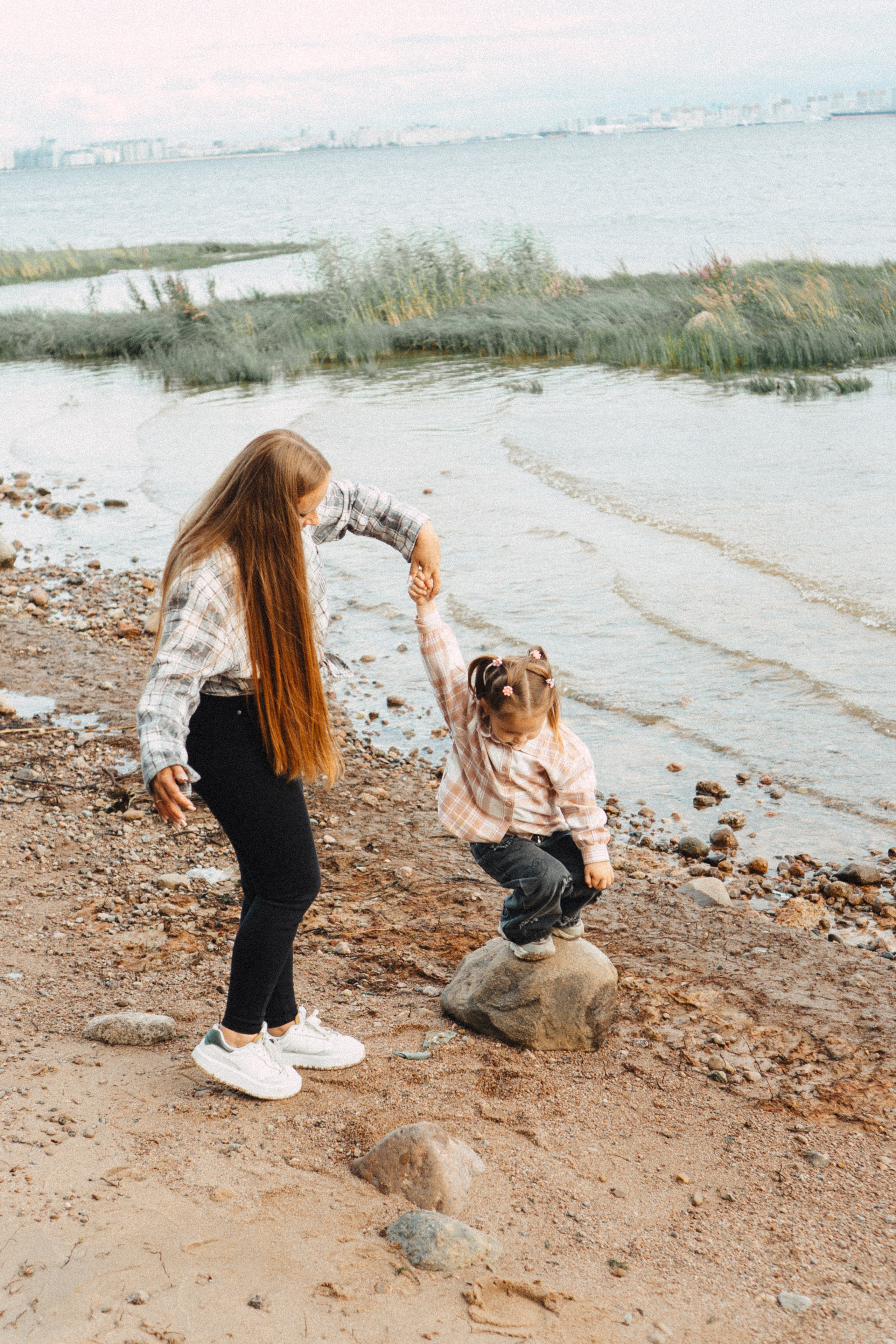 МАМА И ДОЧКА НА ФИНСКОМ ЗАЛИВЕ. Профессиональный фотограф, Санкт-Петербург — Виктория Богомолова