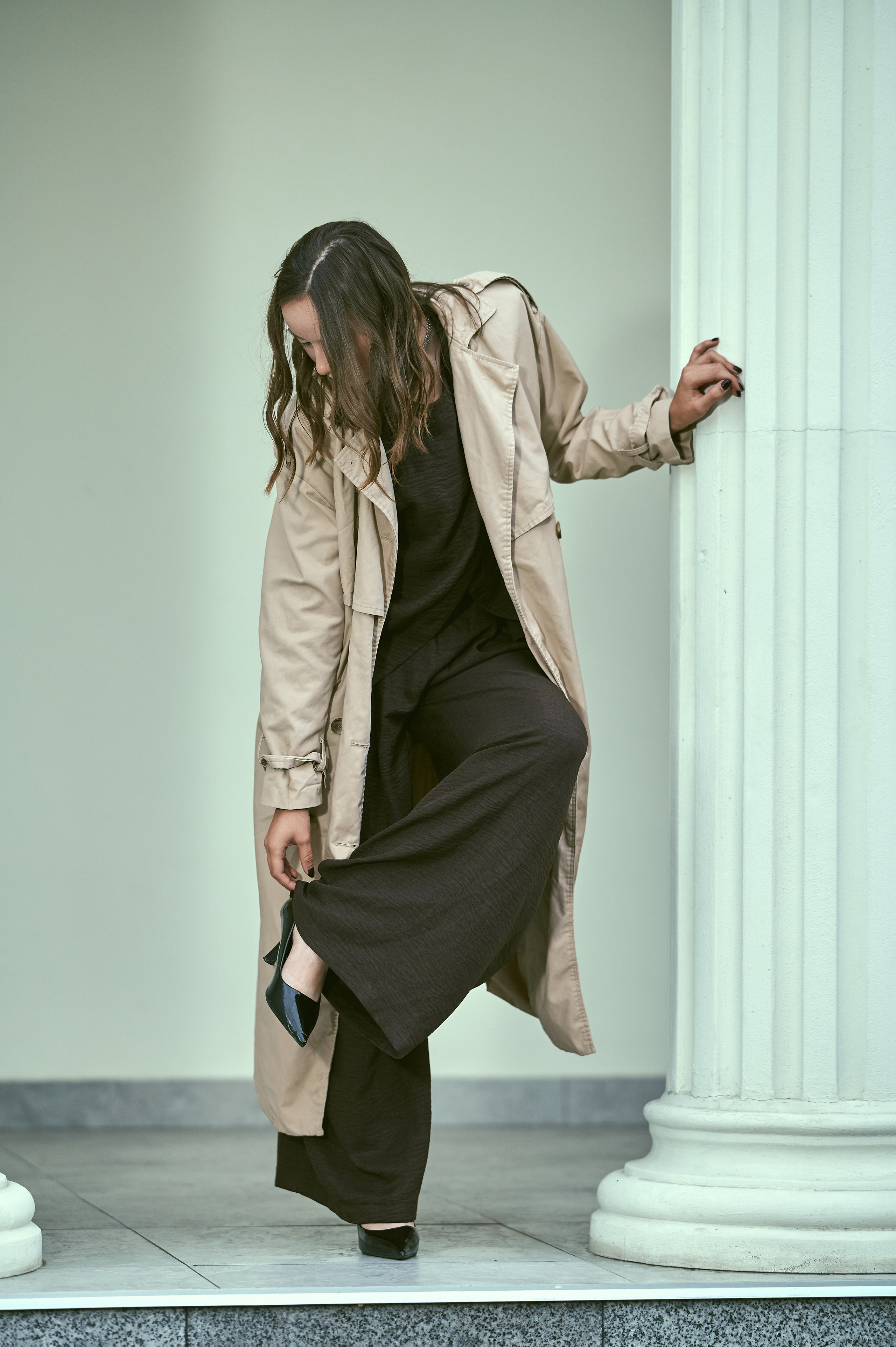 Городская прогулка с прекрасной Аленой. Портретный фотограф в Краснодаре Евгений Карпов