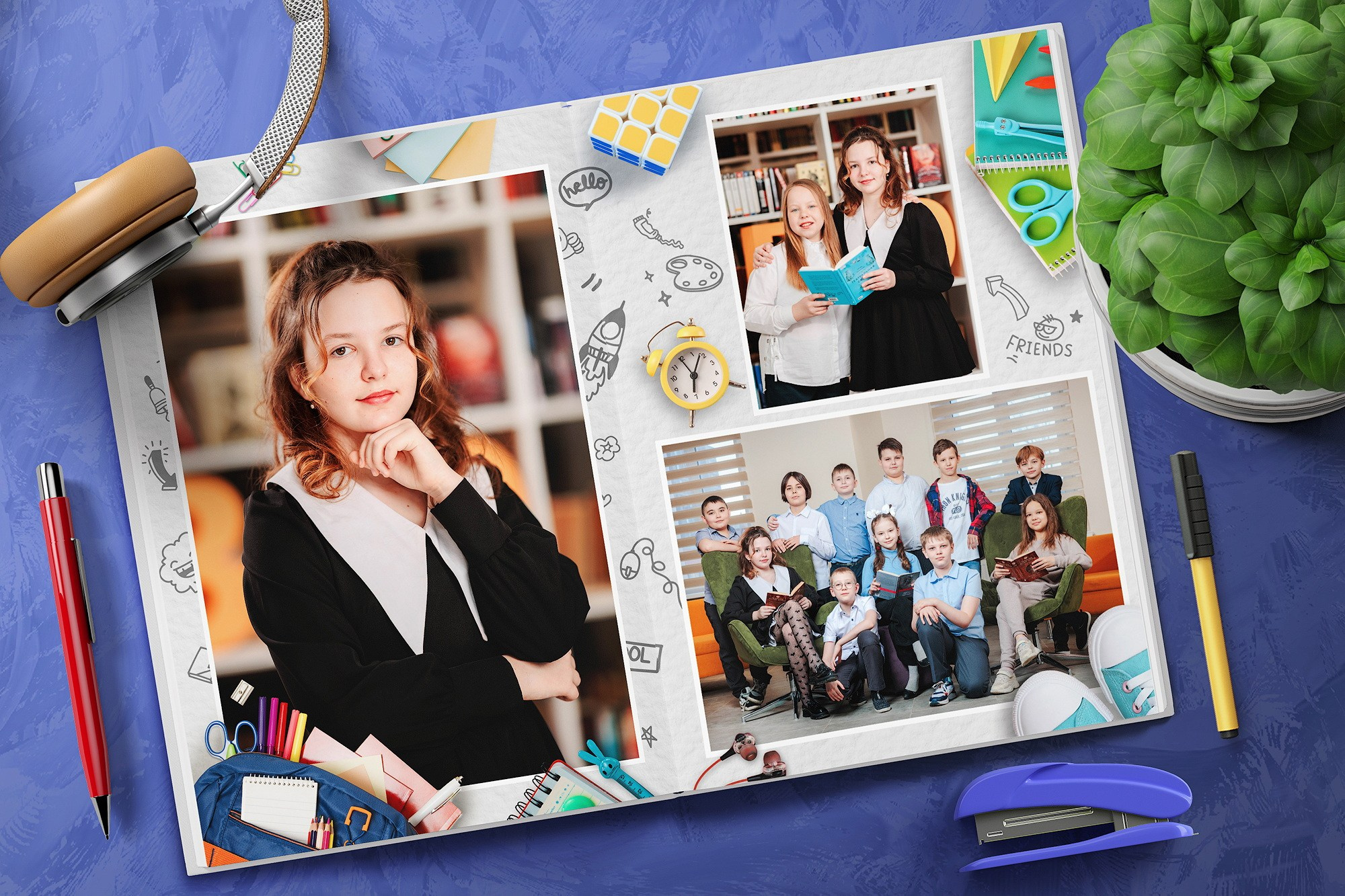 Наш выпускной альбом. Детский фотограф в Магнитогорске Раиль Рахметов