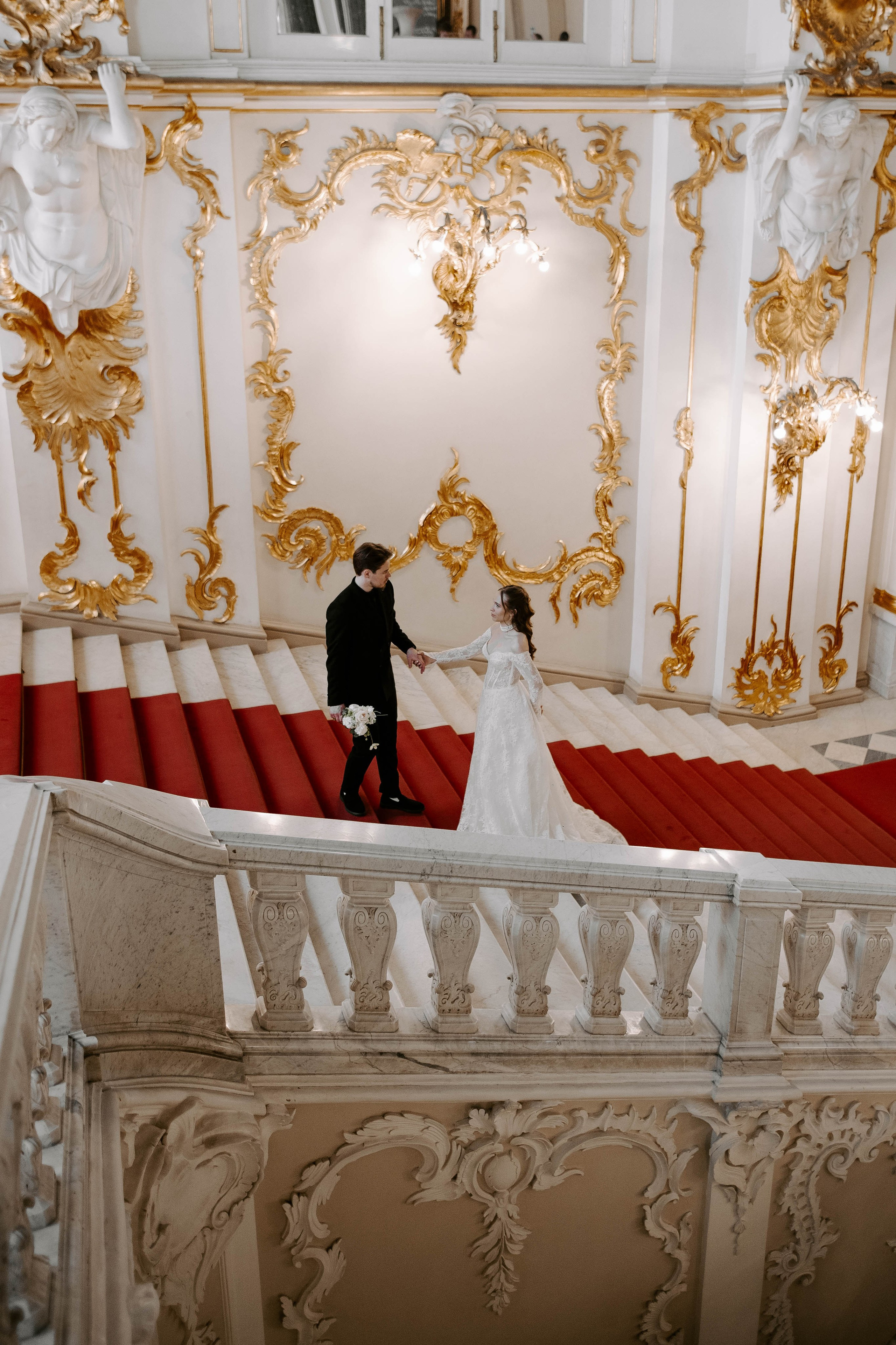 Ольга и Глеб / Эрмитаж. Фотограф Veronika Potaseva