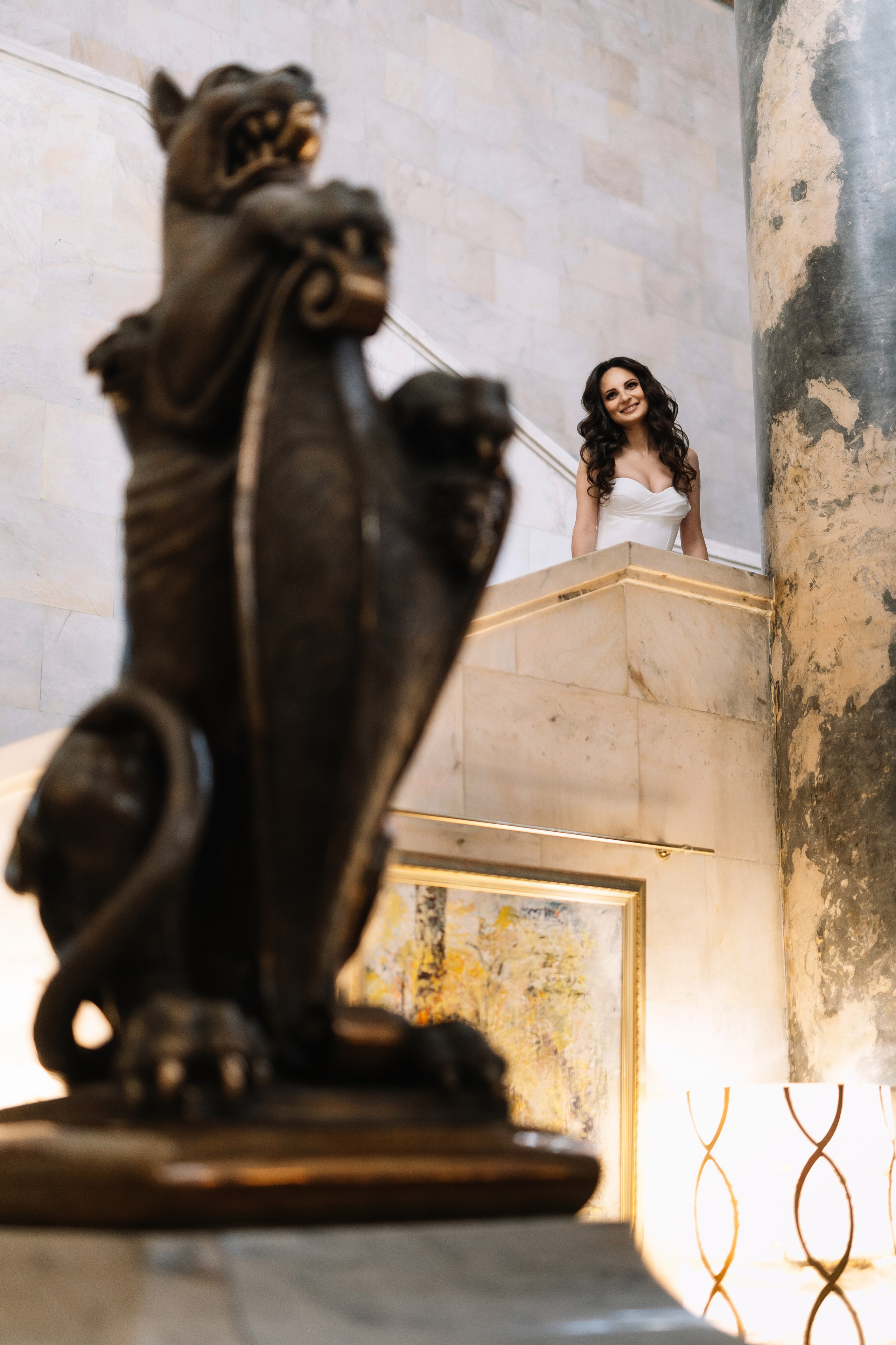 Свадебная фотосессия Лилии и Романа, прогулка в центре Москвы. Свадебный фотограф в Тамбове Павел Четвертков