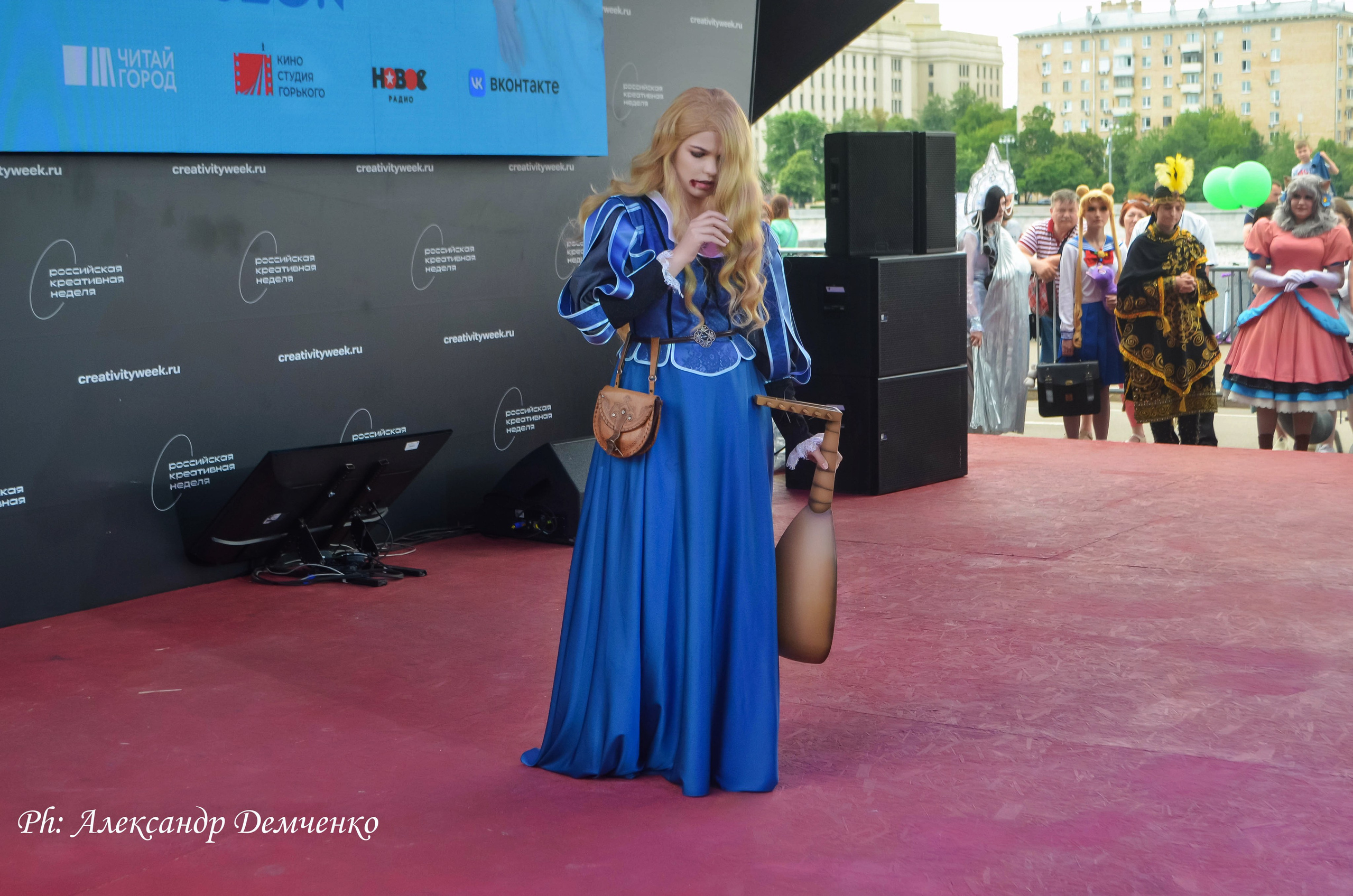 Фотосессия в Парке Горького на Лидеры молодого контента