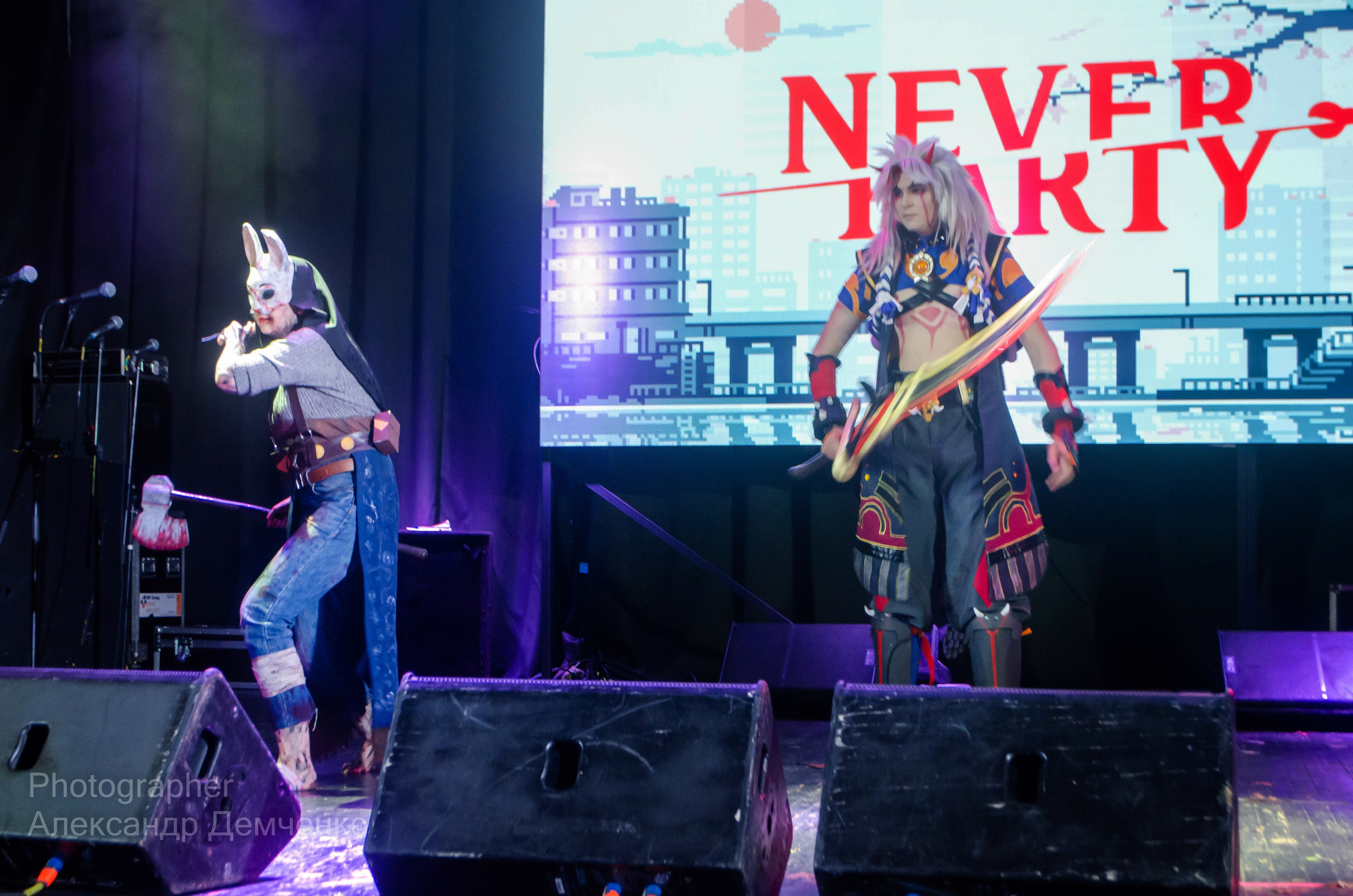 Фотосессия на фестивале косплея Never Party 3.0 в Москва