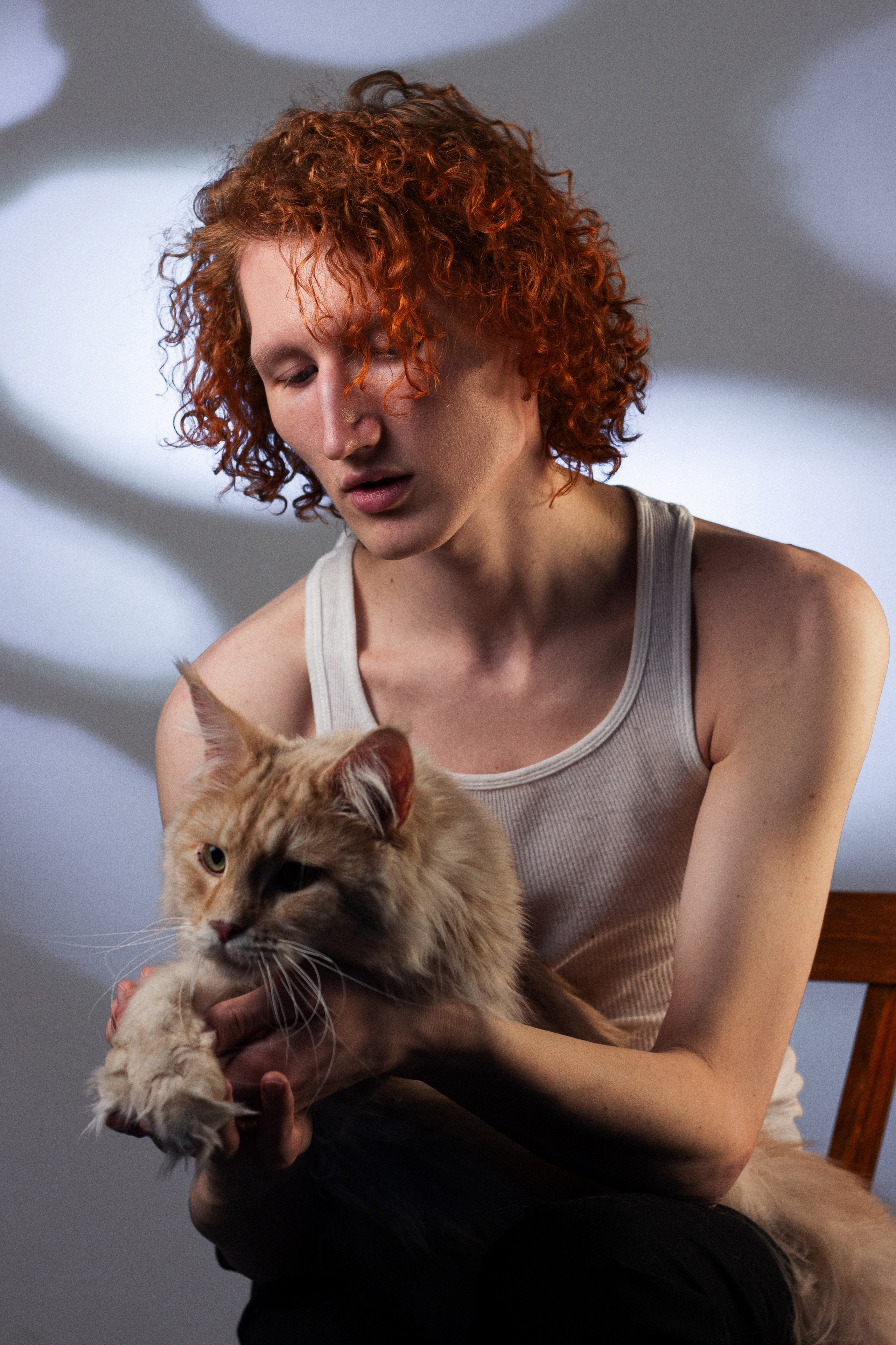 Семён и кот. Фотограф Новосибирск