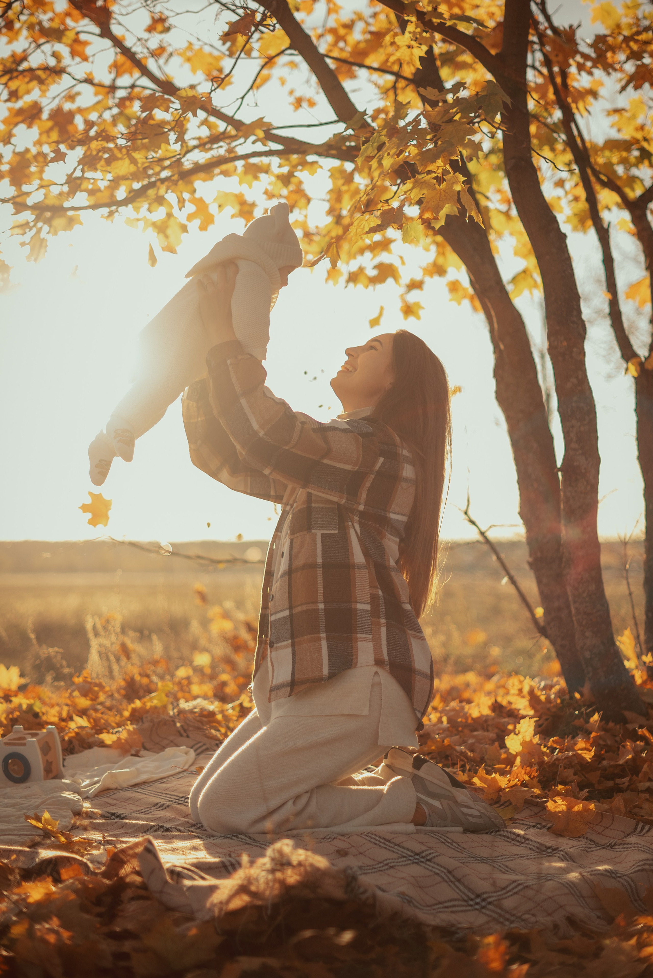Мамочки осенью. Семейный и детский фотограф в Щелково Алена Дробот