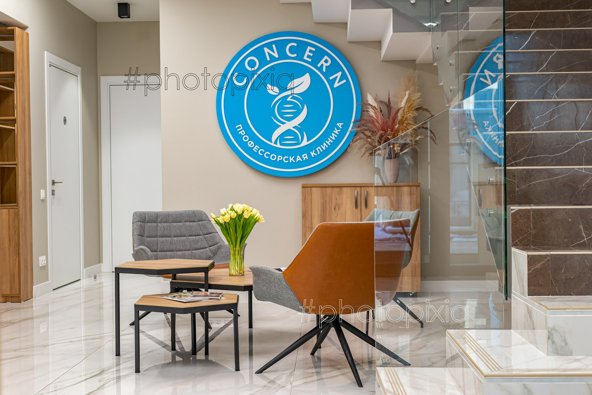 Интерьерная съёмка клиники CONCERN. Интерьерная съёмка и виртуальные туры — Интерьерный фотограф Кузнецов Сергей (photopixiq)