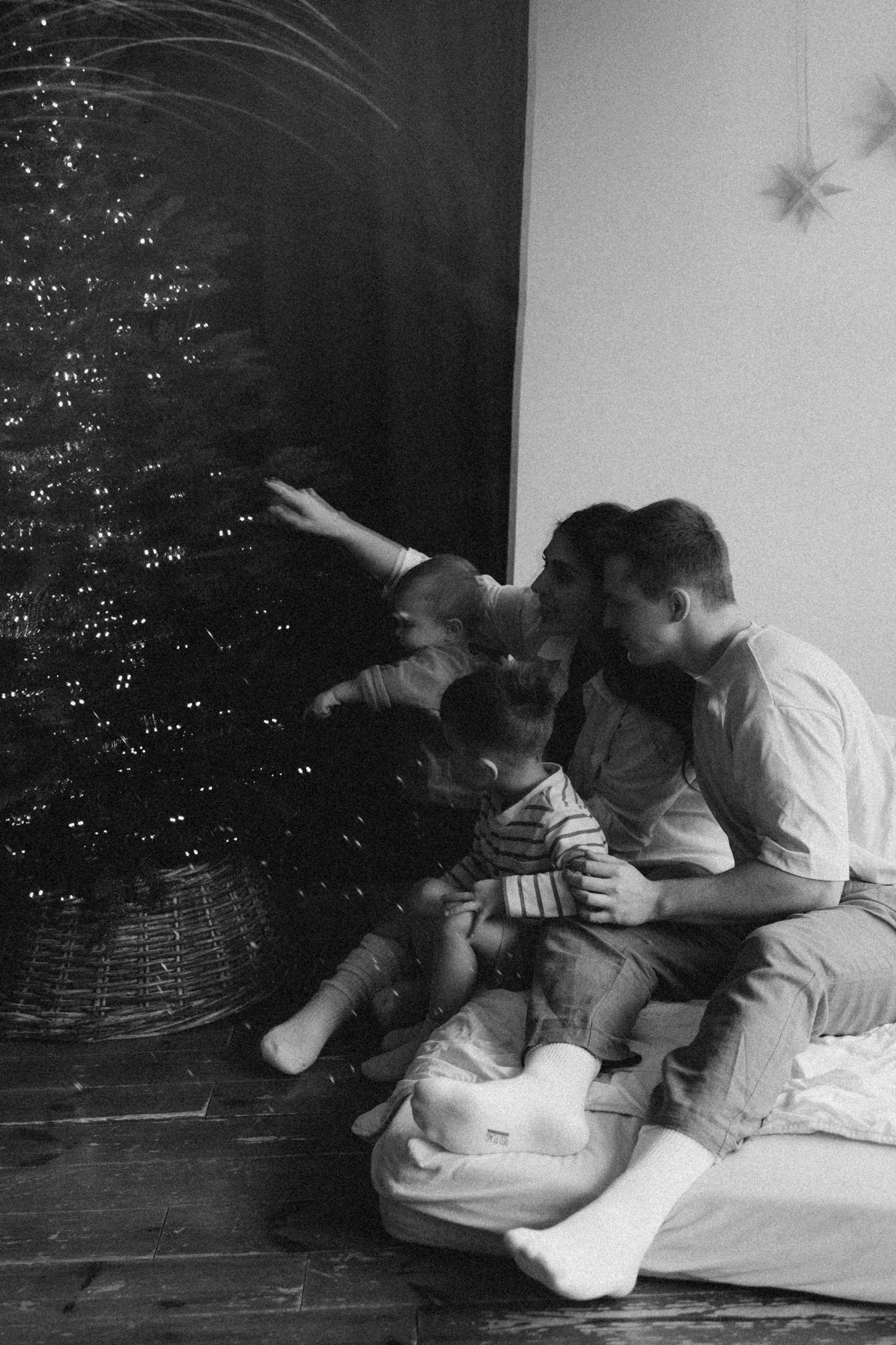 Семейный новый год. Семейный фотограф Москва Наталия Осьмакова