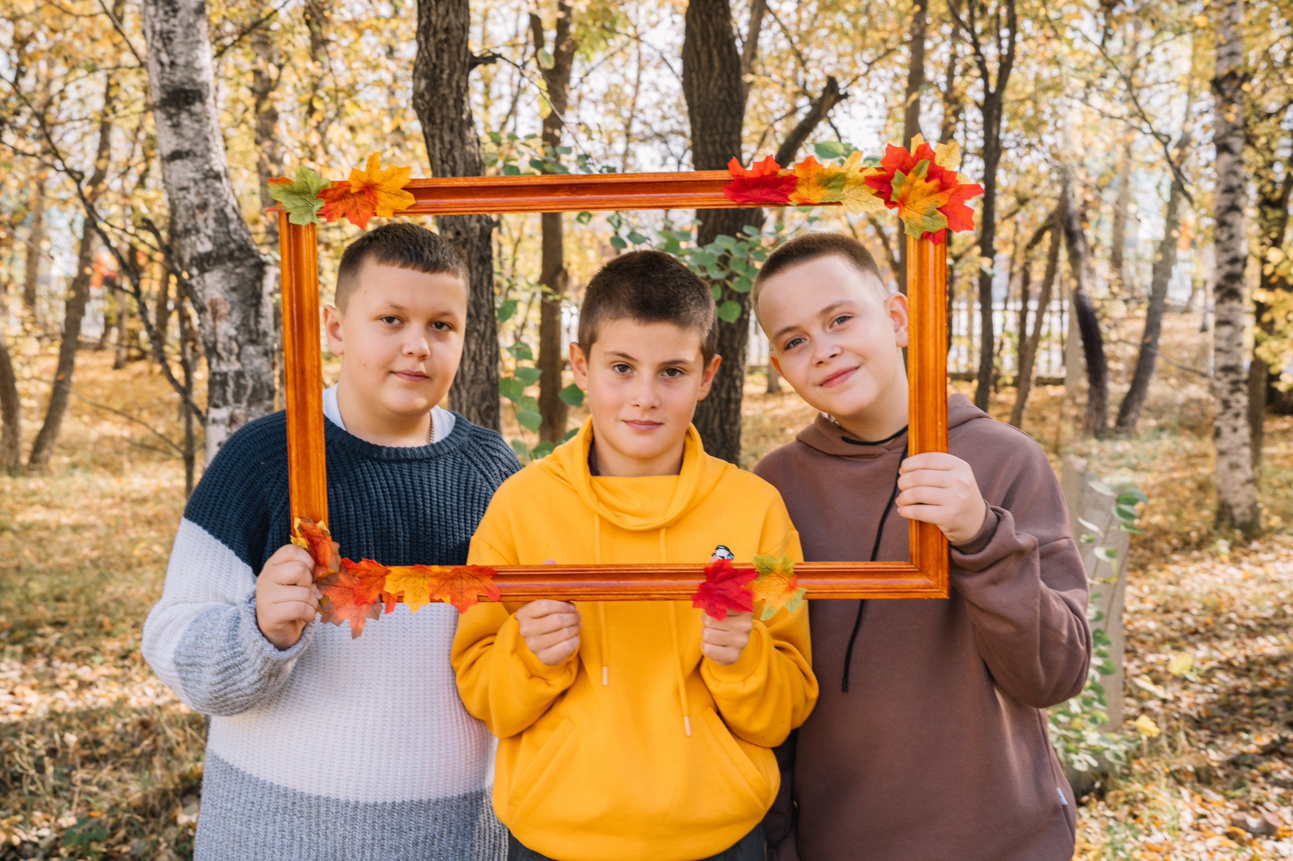 4 класс осенняя Фотосессия. Творческое объединение "Выпускник"