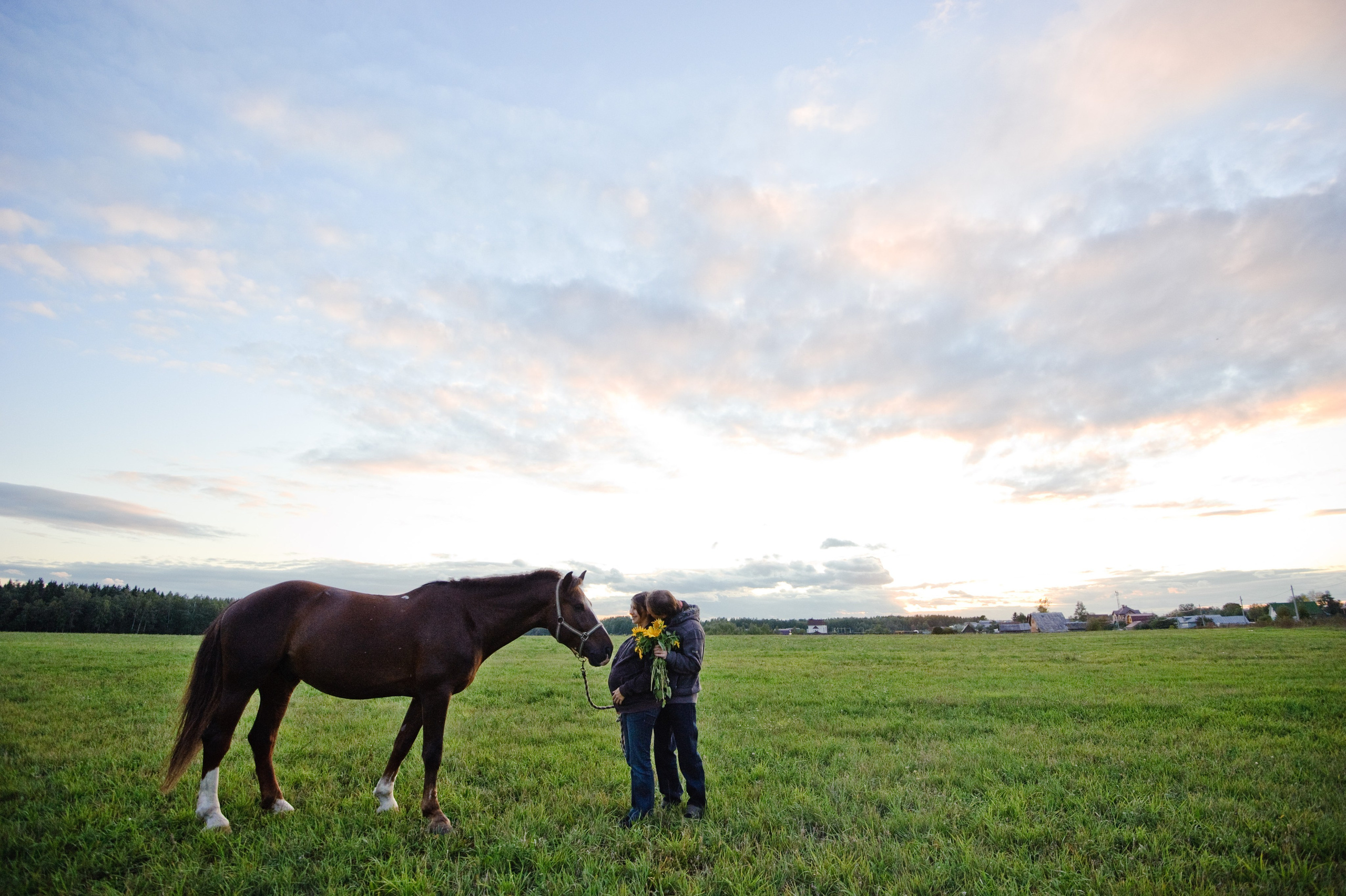 Татьяна и Алексей. В ожидании малыша. Семейный фотограф Анна Дубовская