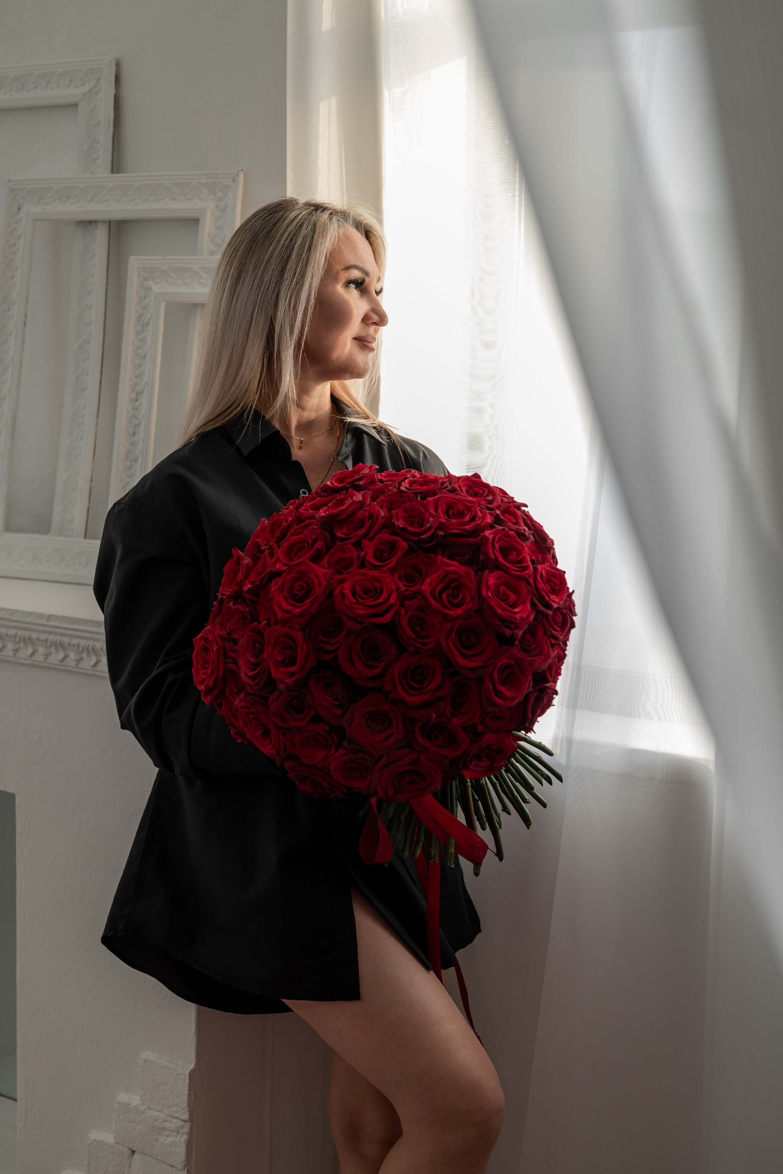 Фотопроект *101 красная роза* 2025 г. Фотограф в городе Салават