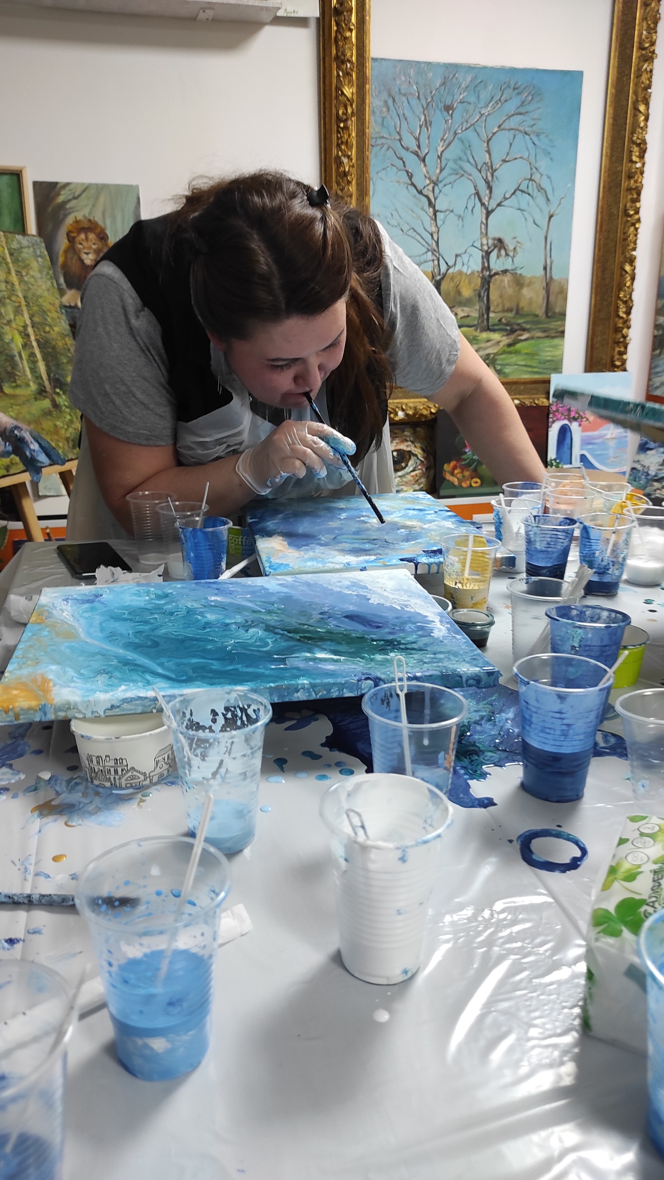 Арт-вечеринки. Арт-вечеринки и мастер-классы в Москве для взрослых и детей