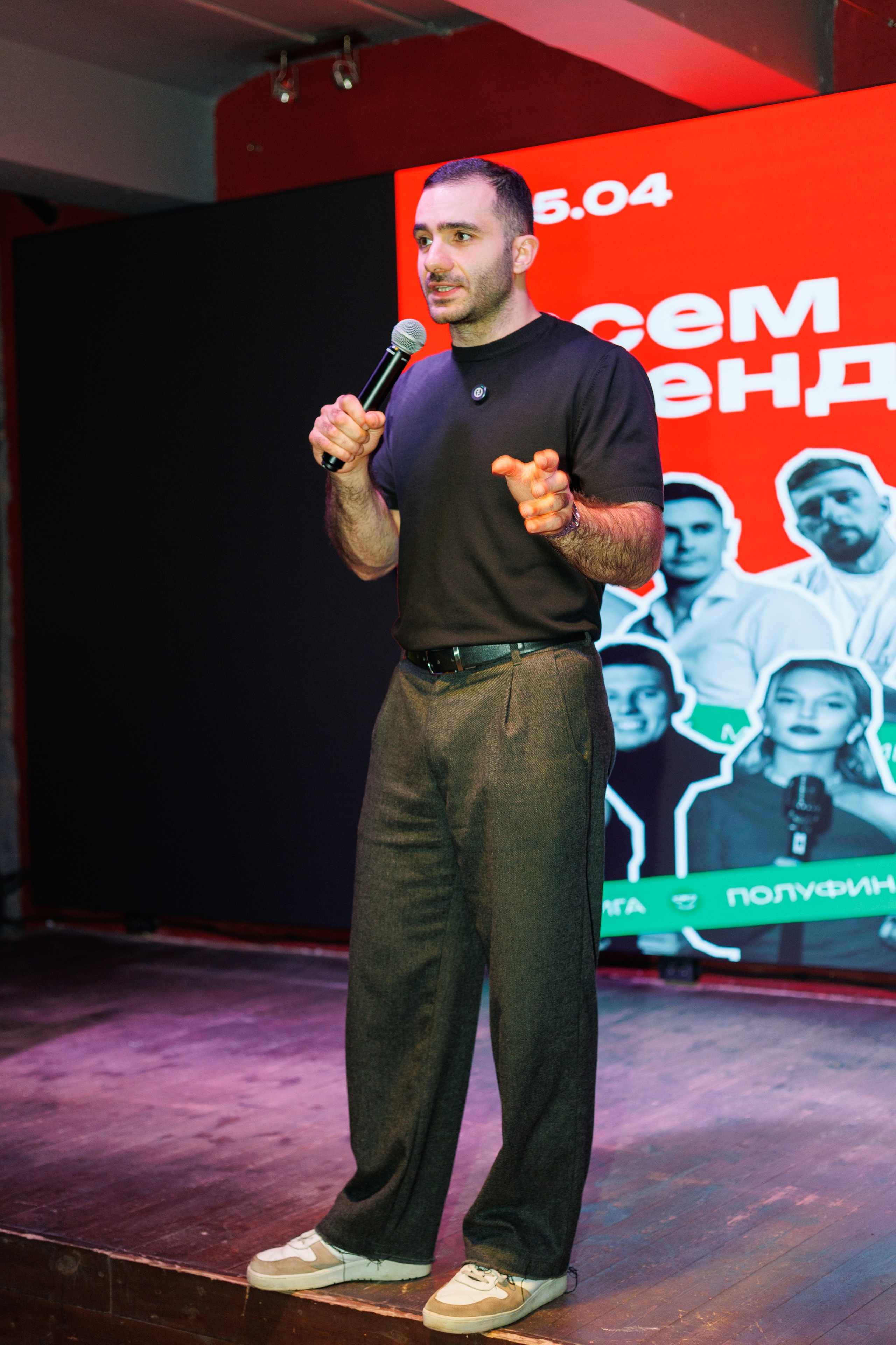 Стендап полуфинал. Фотограф Яна Белая