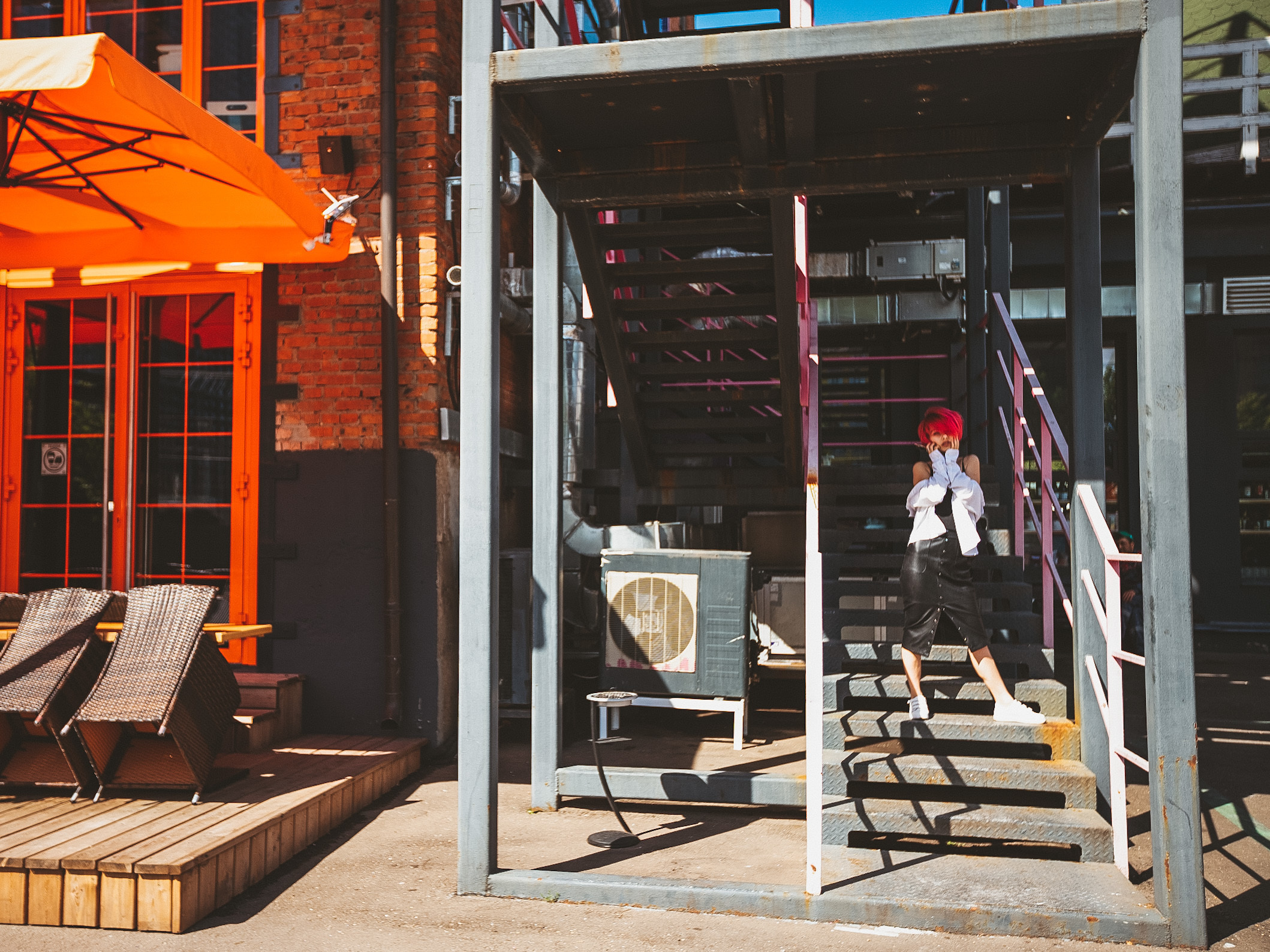 Вера. Дизайн завод Флакон. Фотограф в Санкт Петербурге и Москве Анастасия Сиволод