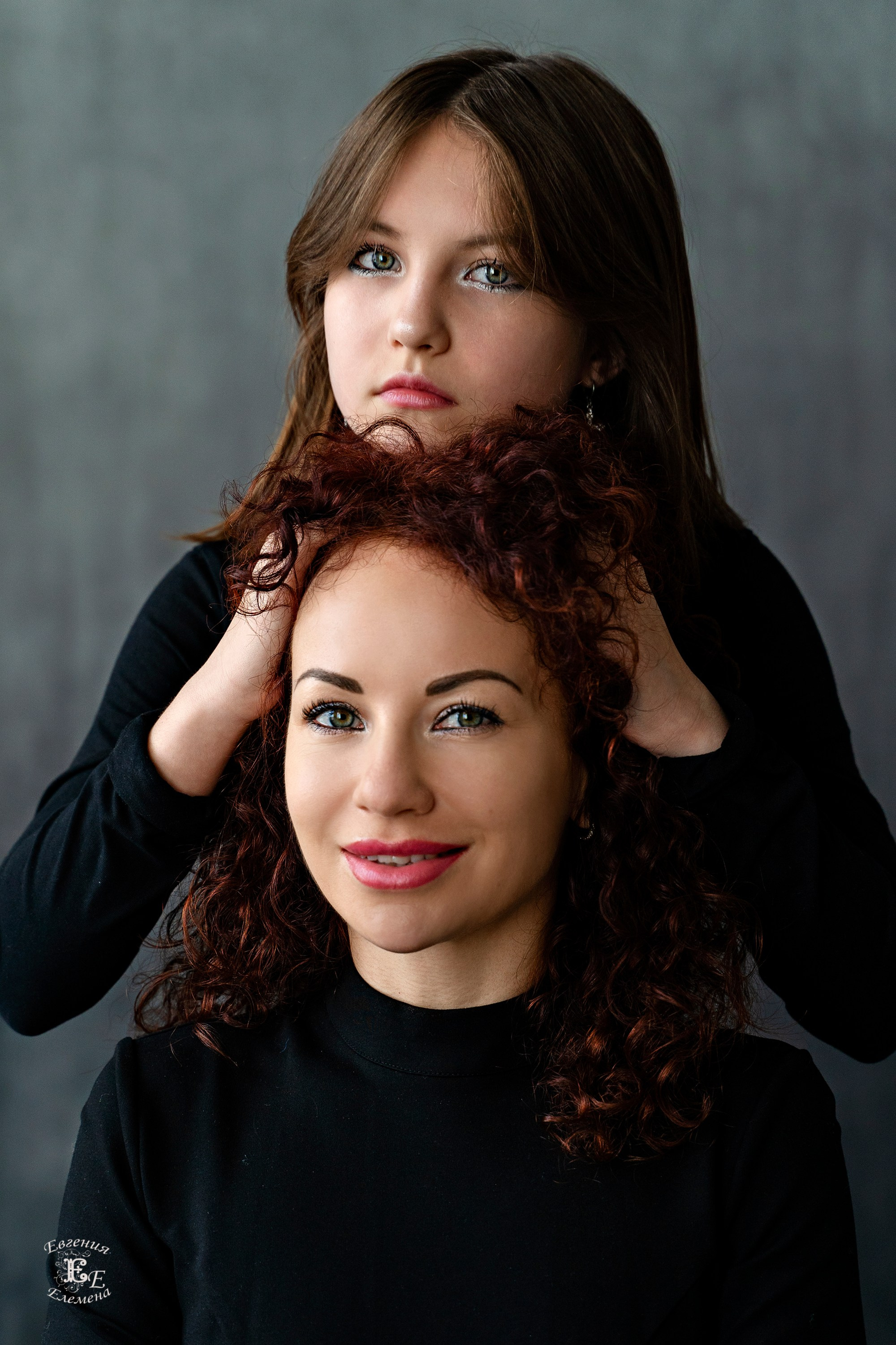 Фотосессия Насти и Вари. Семейный и портретный фотограф в Санкт-Петербурге Евгения Елемена