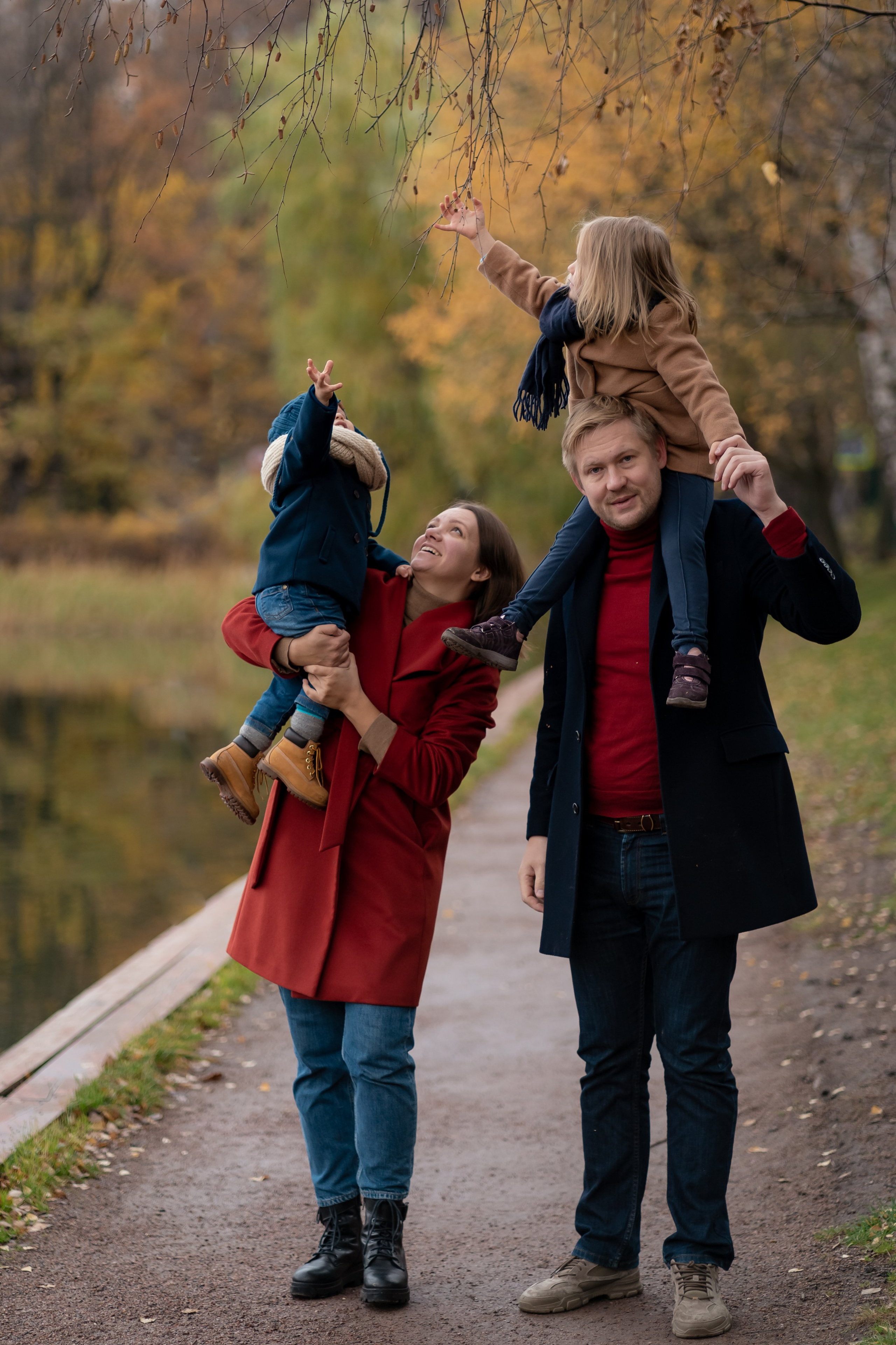 На Путяевском пруду. Семейный фотограф Варвара Сорока в городе Москве