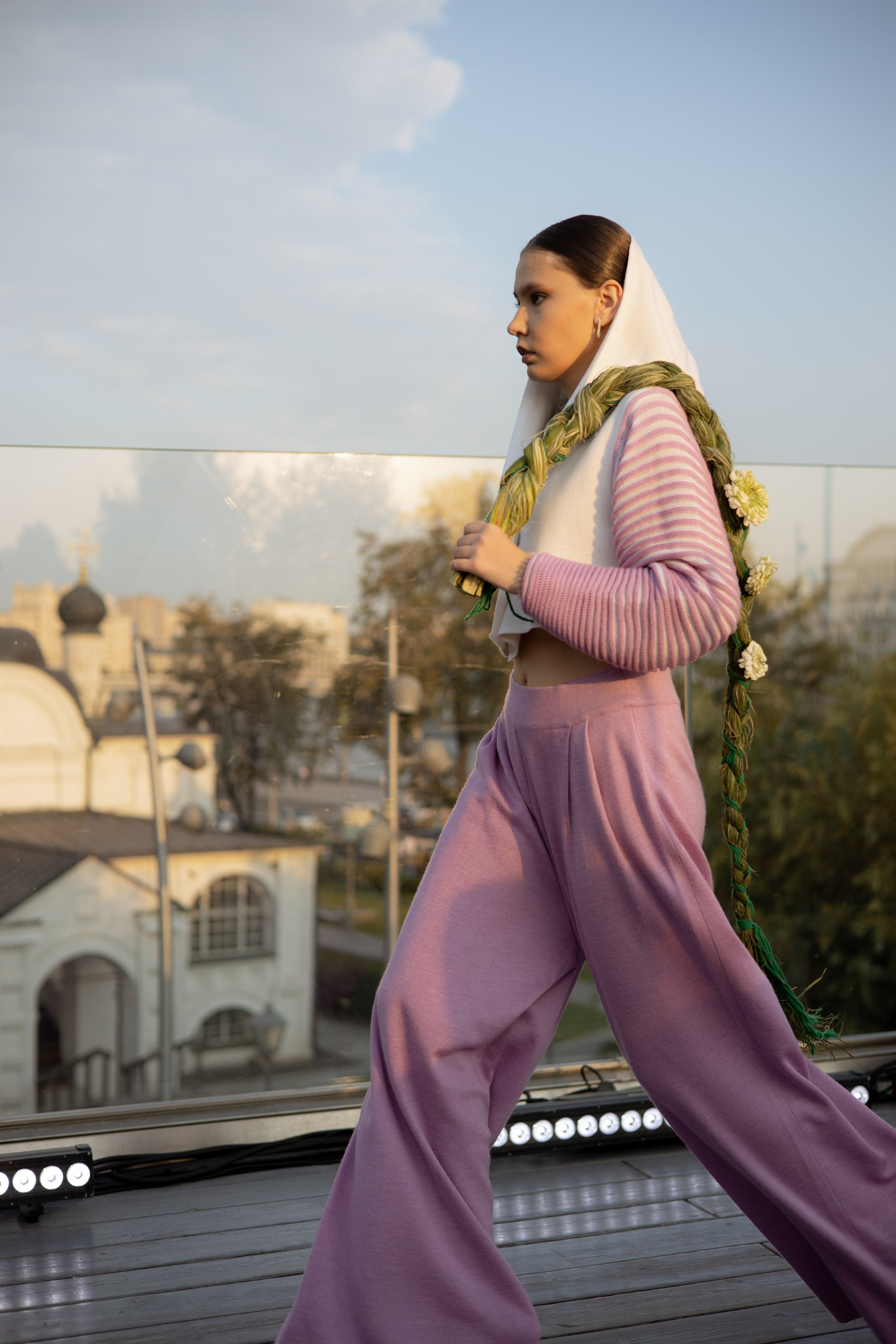 Модный показ. Парящий мост. Оформление свадеб, декор свадеб Вера Маркова, Москва