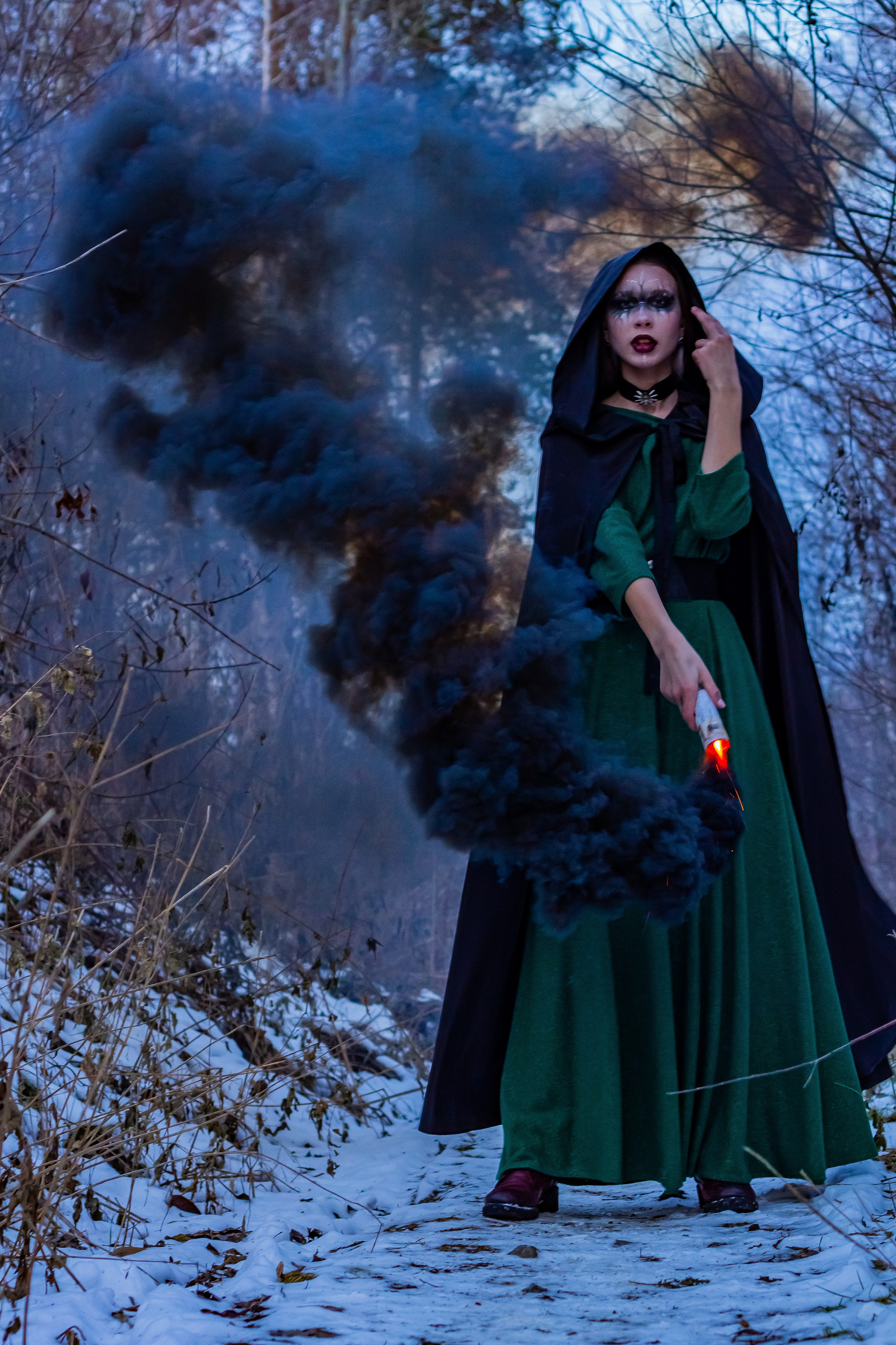 Ведьма. Фотограф Екатерина Голицына