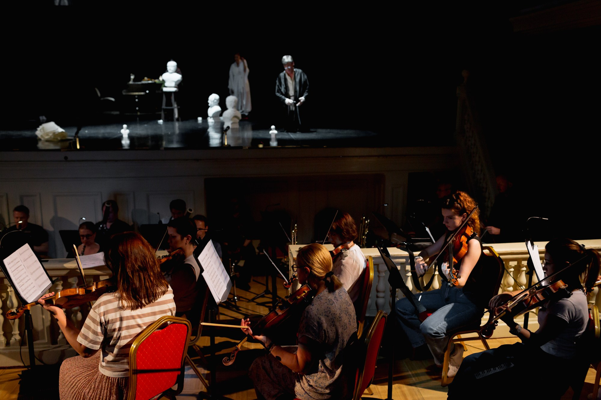 Спектакль Приглушенные голоса в Театре Эрмитажа (+репетиция). Семейный и портретный фотограф в Санкт-Петербурге Андрей Воробьев