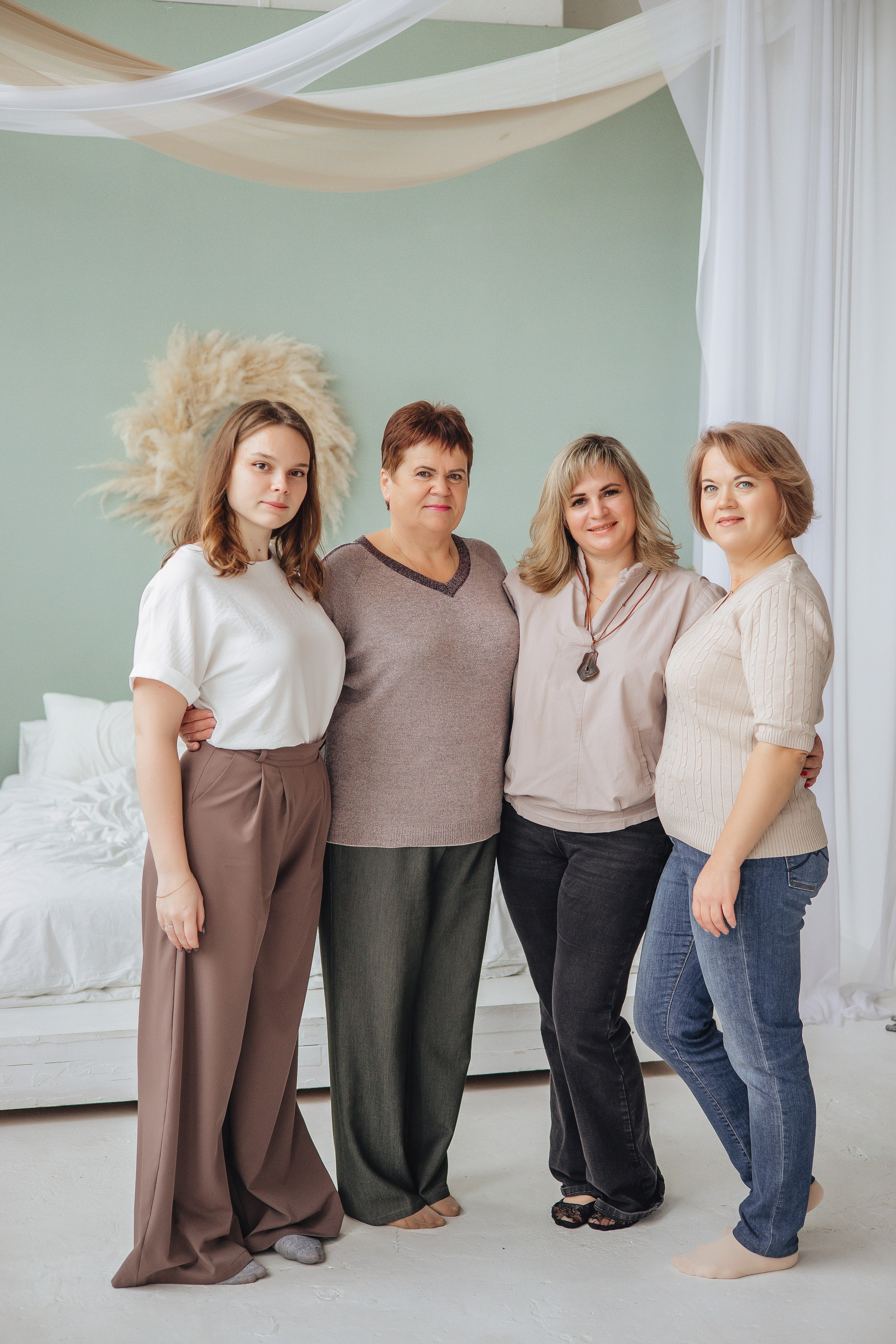 Большая семья. Студия. Свадебный и семейный фотограф Пушкин Царское Село СПБ Питер Санкт-Петербург и Рязань Ольга Козлова