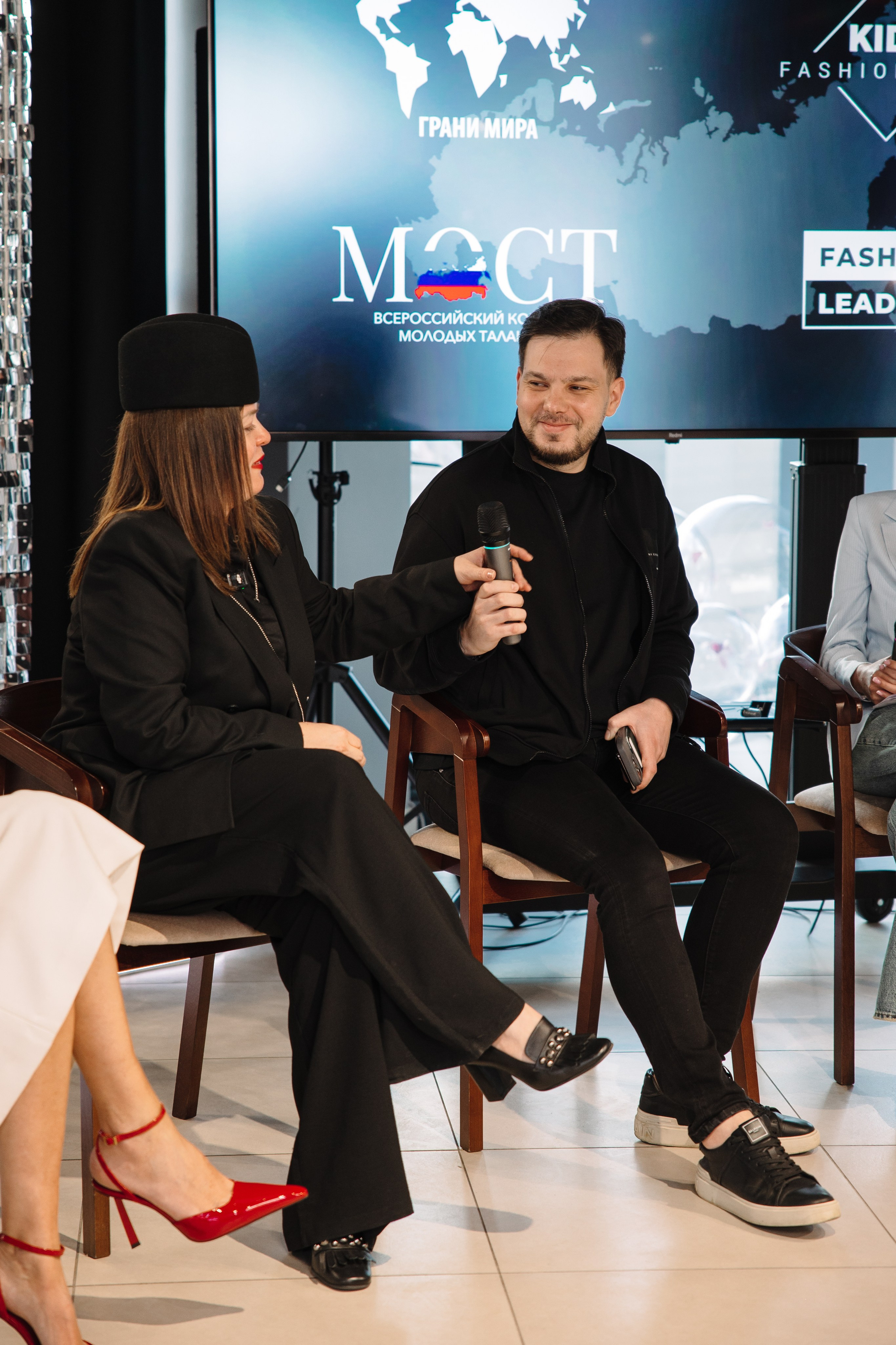 Пресс-конференция Всероссийского конкурса молодых талантов «МОСТ». Контент фотограф в Москве и области Елена Кулакова