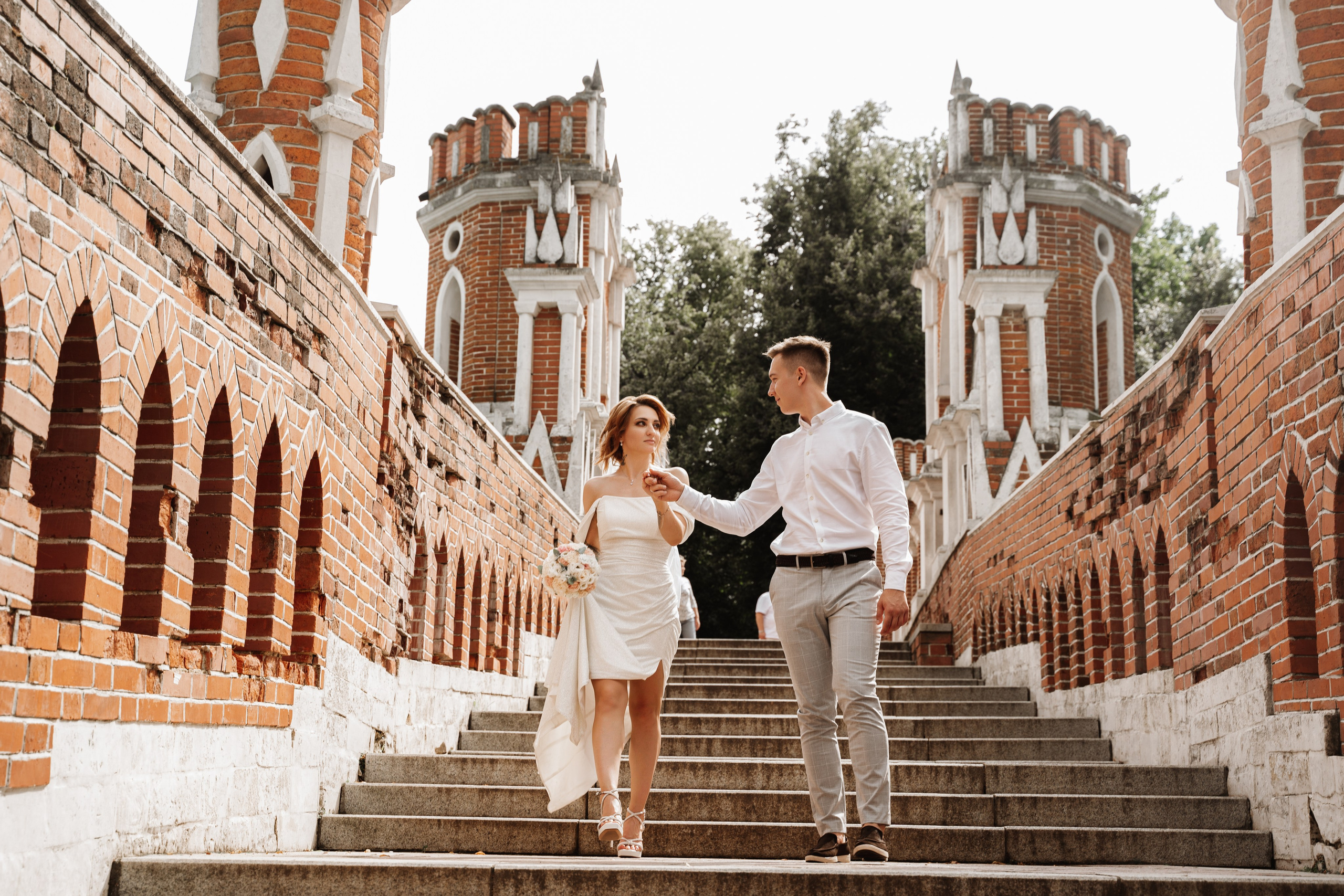 Т&М | Роспись и прогулка Царицино. Свадебный фотограф Москва Инесса Зверева