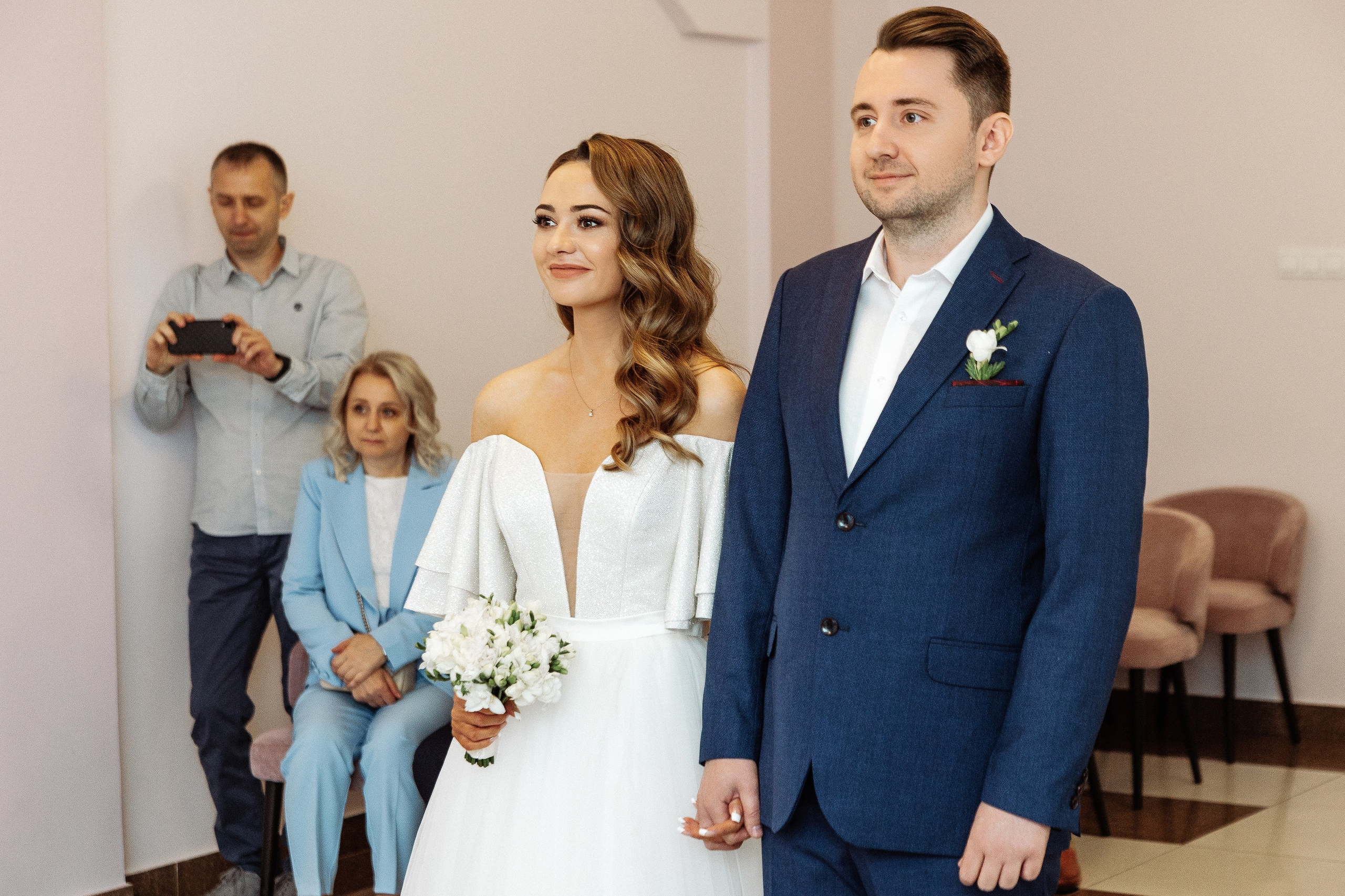 Гагаринский ЗАГС. Свадебный фотограф Маргарита Глумскова