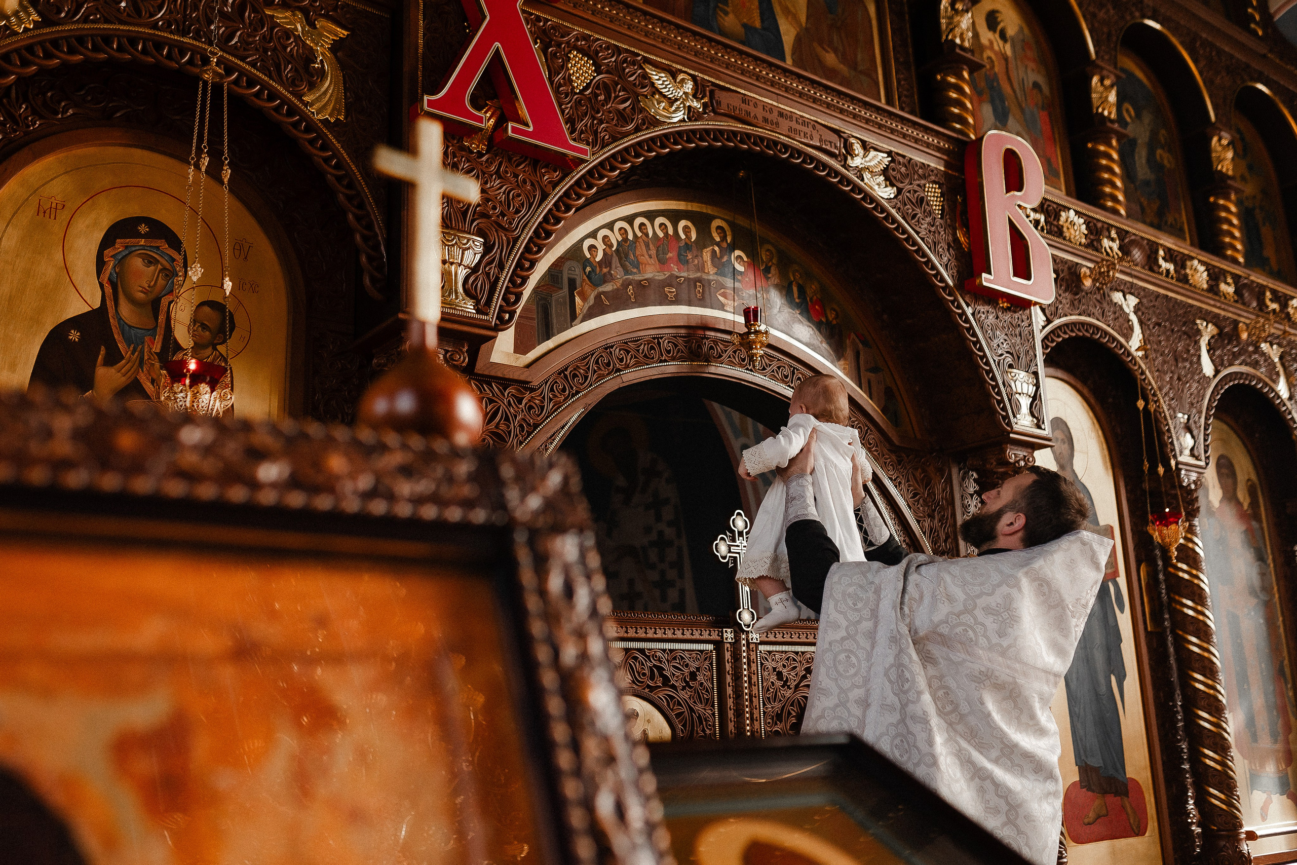 Таинство крещения Агаты. Семейный фотограф в Нижнем Новгороде Доронина Юлия