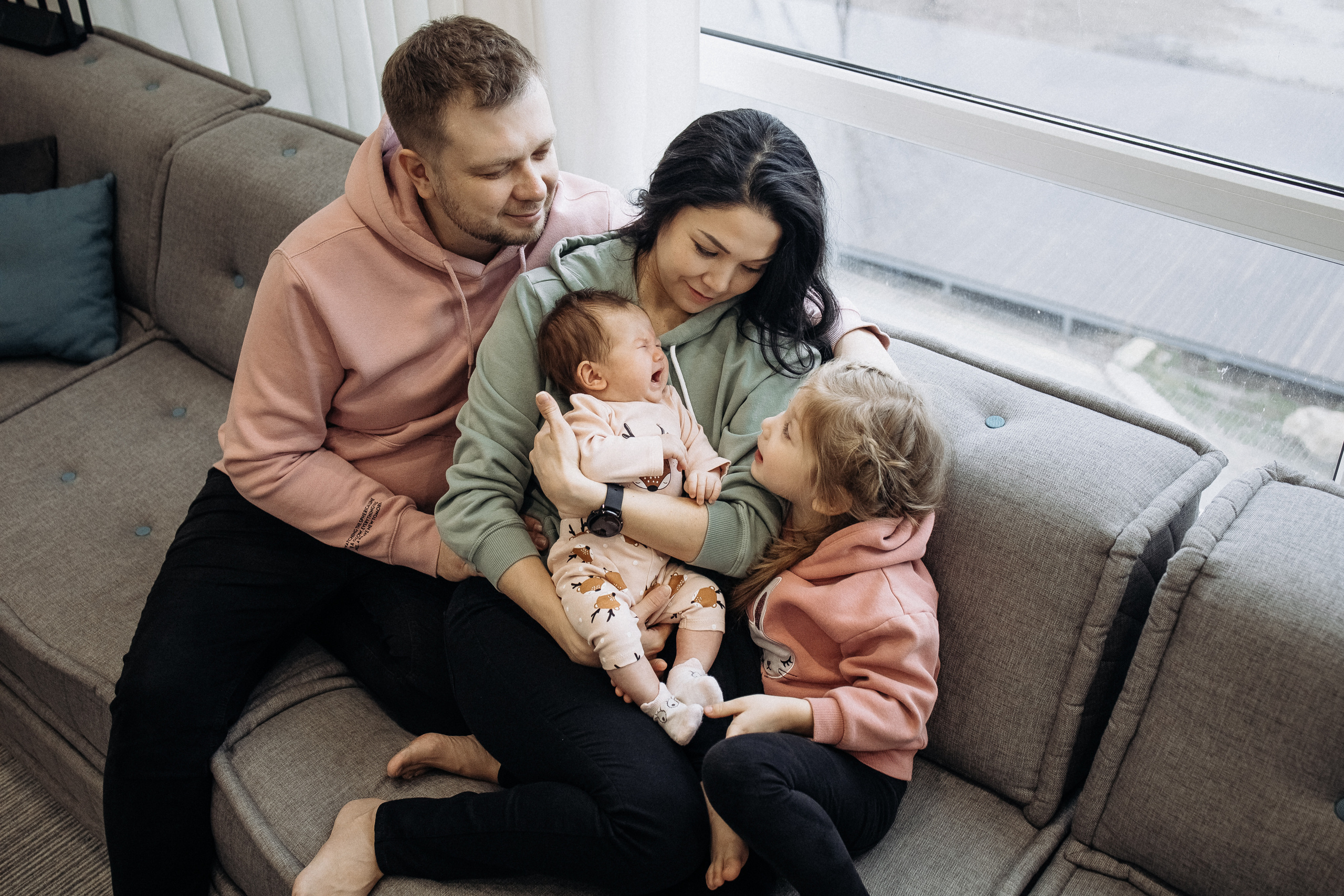 Домашняя съёмка. Семейный, свадебный и портретный фотограф в Саратове Мария Засыпкина