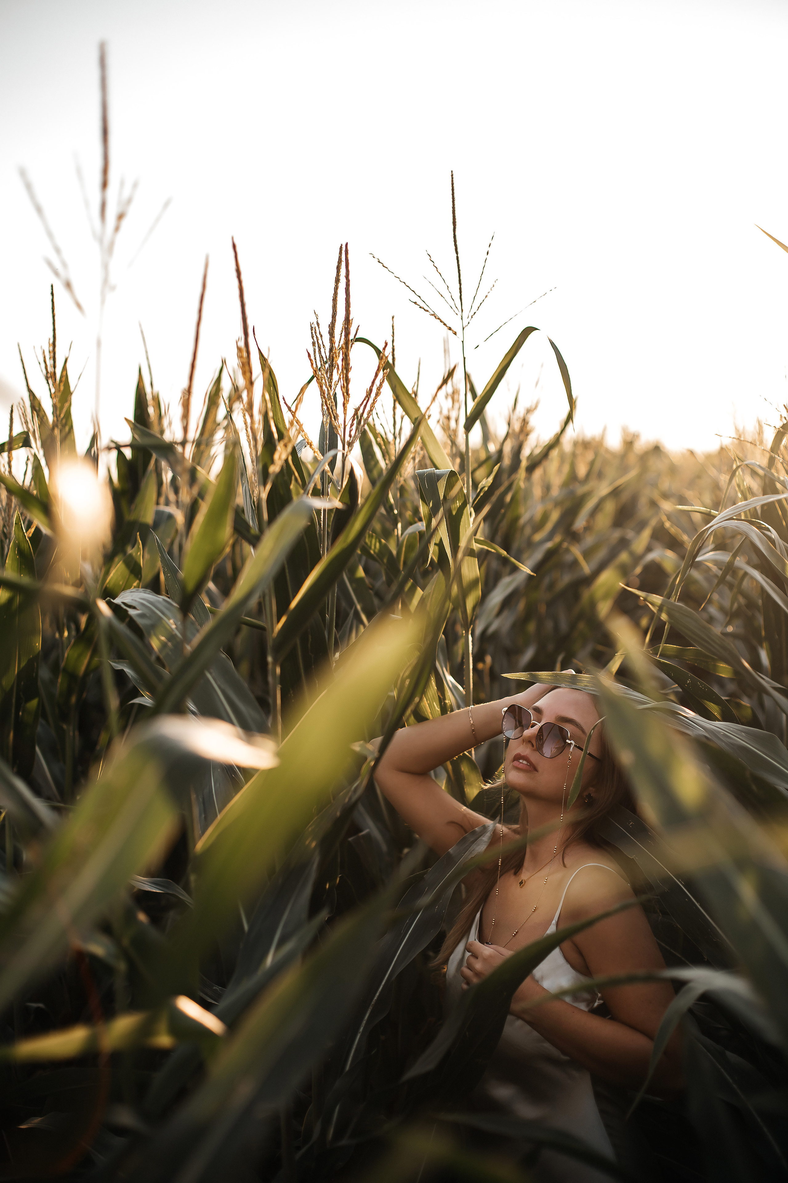 Съёмка в кукурузном поле. Семейный, свадебный и портретный фотограф в Саратове Мария Засыпкина