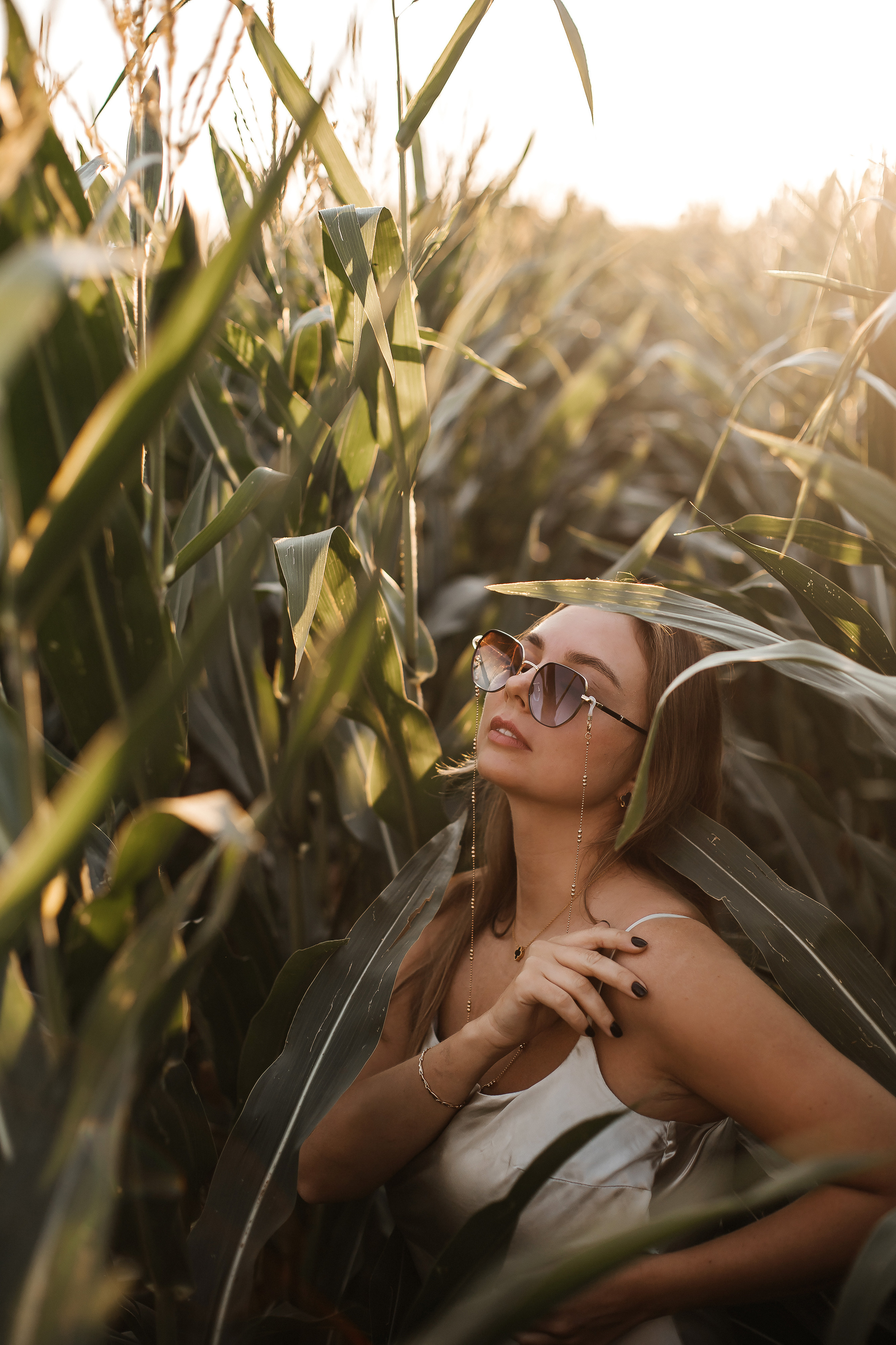 Съёмка в кукурузном поле. Семейный, свадебный и портретный фотограф в Саратове Мария Засыпкина