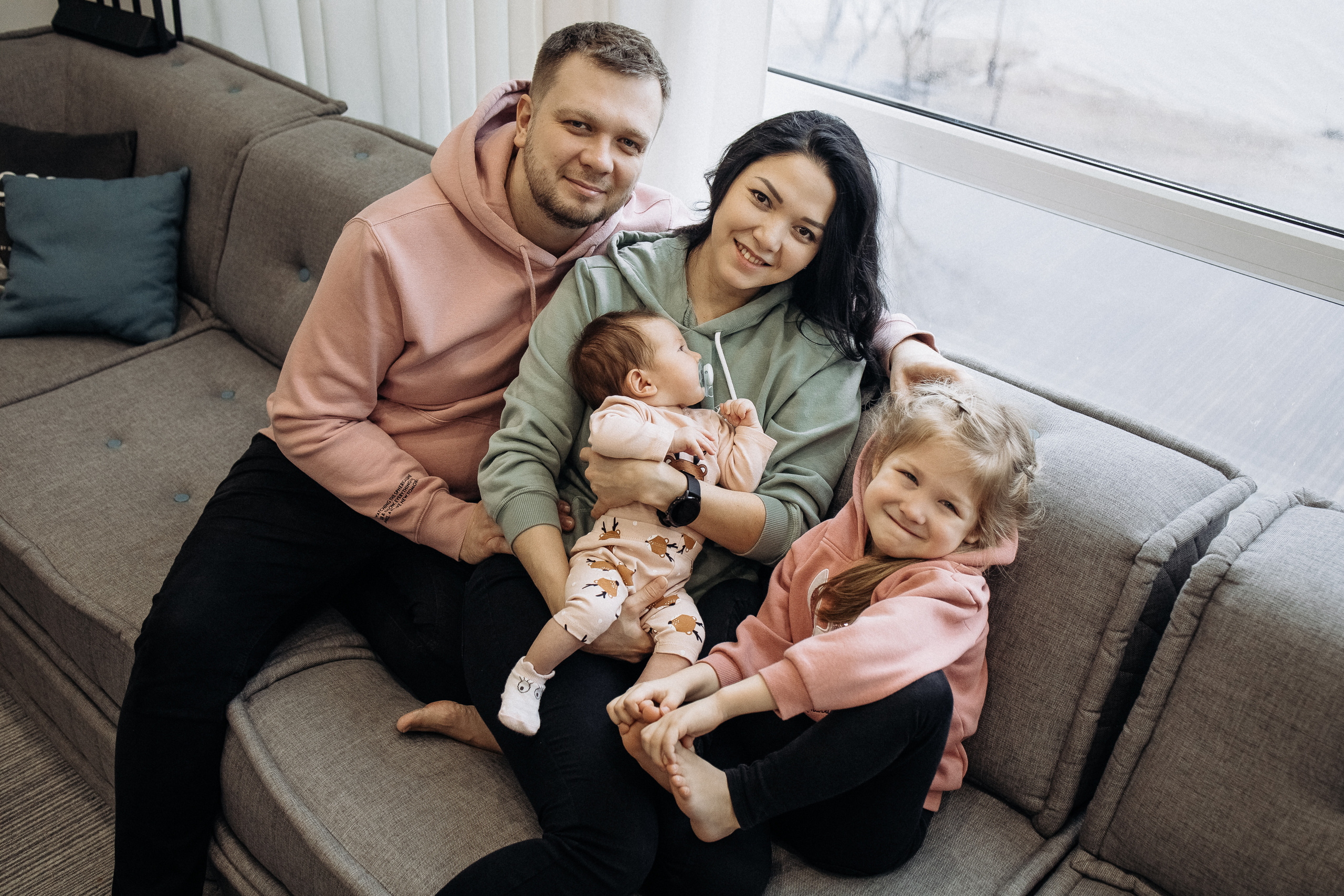 Домашняя съёмка. Семейный, свадебный и портретный фотограф в Саратове Мария Засыпкина