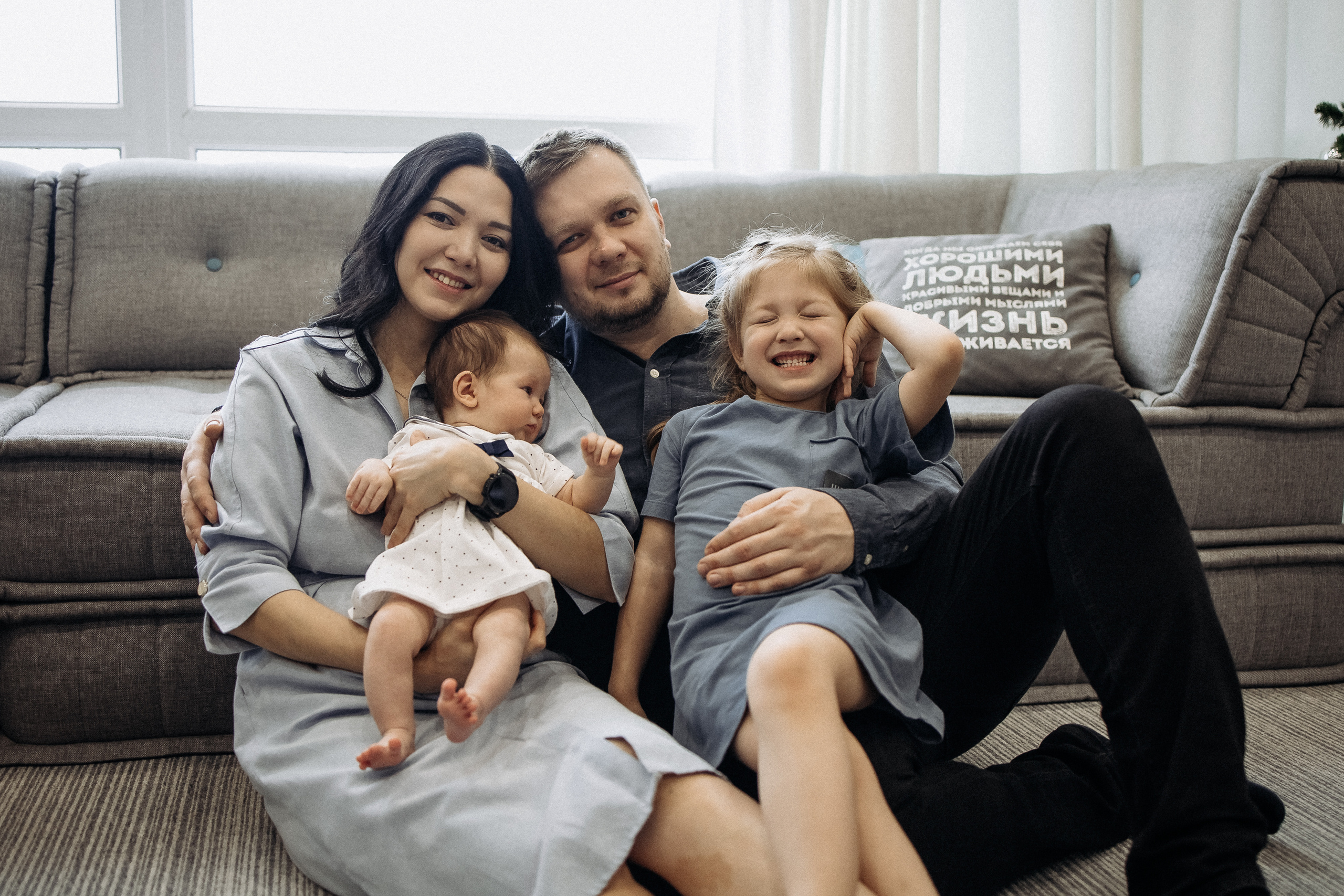 Домашняя съёмка. Семейный, свадебный и портретный фотограф в Саратове Мария Засыпкина