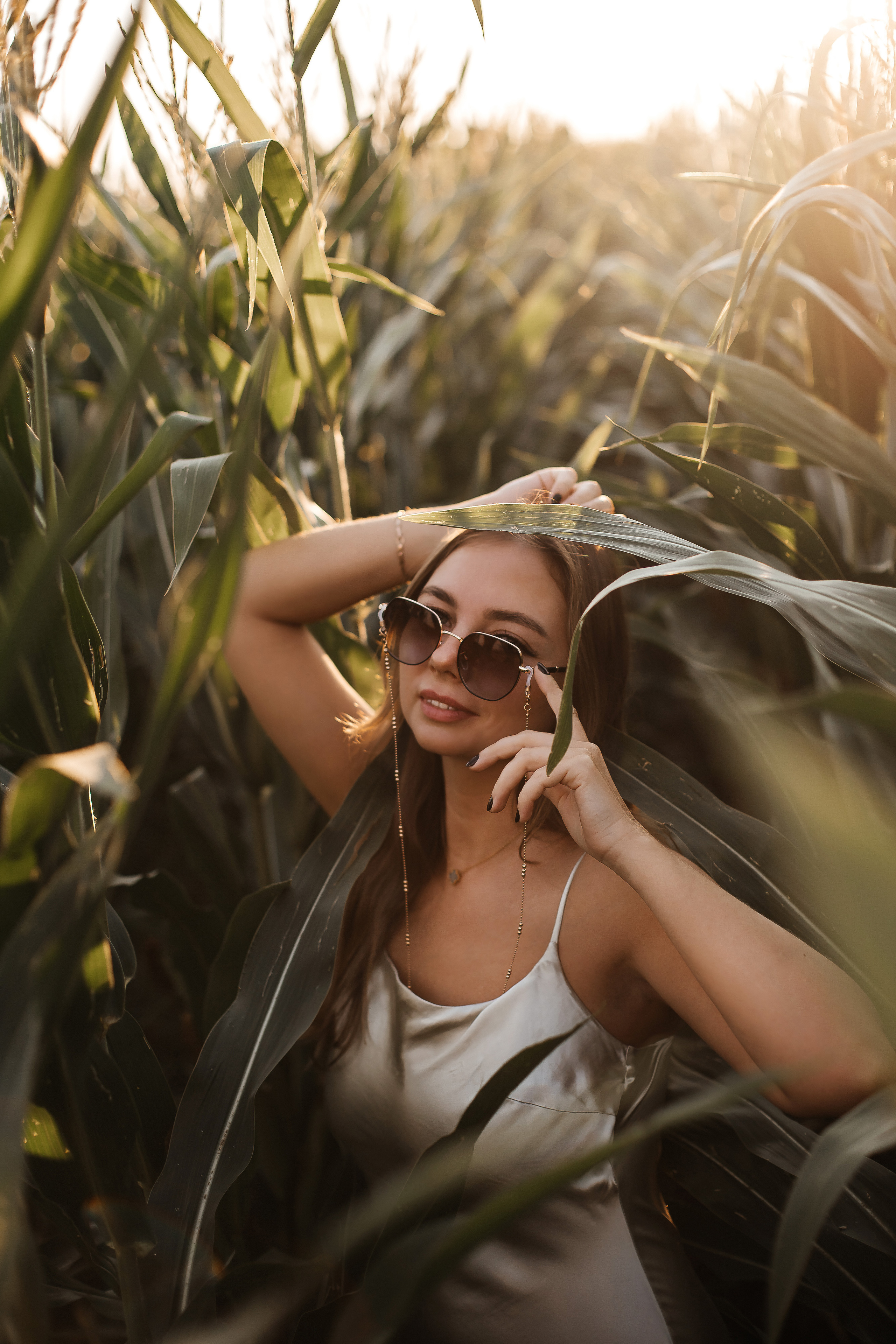 Съёмка в кукурузном поле. Семейный, свадебный и портретный фотограф в Саратове Мария Засыпкина