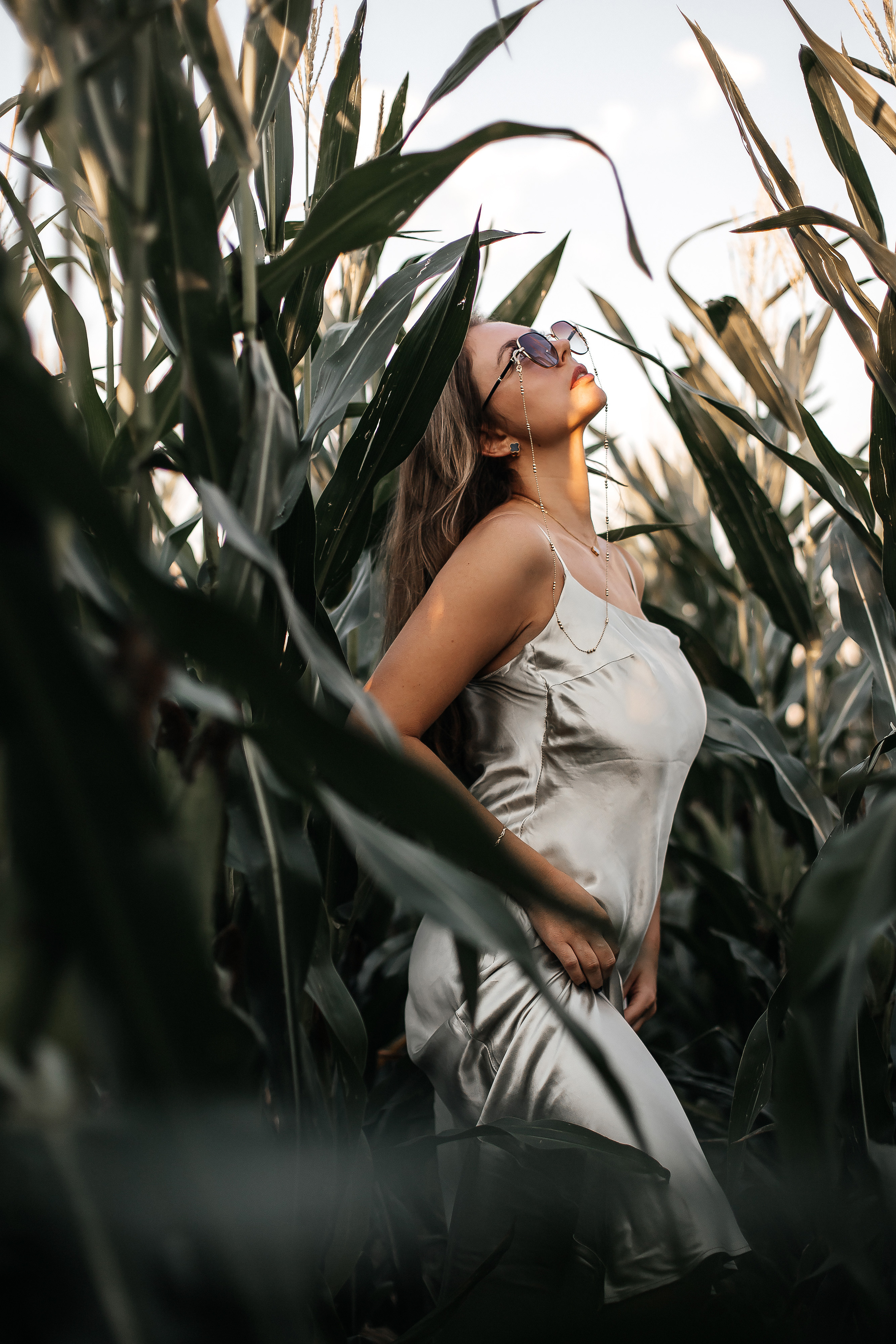 Съёмка в кукурузном поле. Семейный, свадебный и портретный фотограф в Саратове Мария Засыпкина