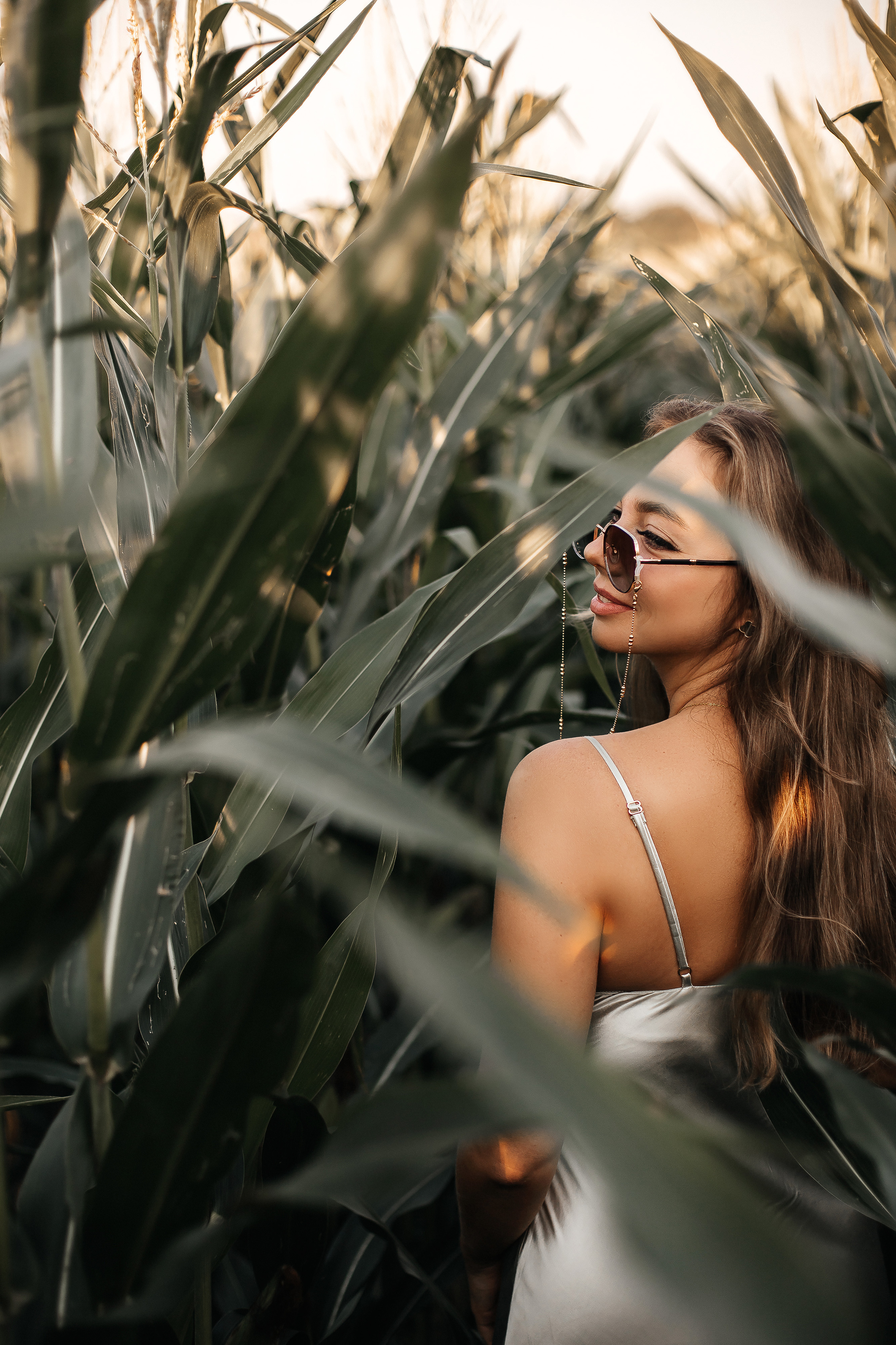 Съёмка в кукурузном поле. Семейный, свадебный и портретный фотограф в Саратове Мария Засыпкина