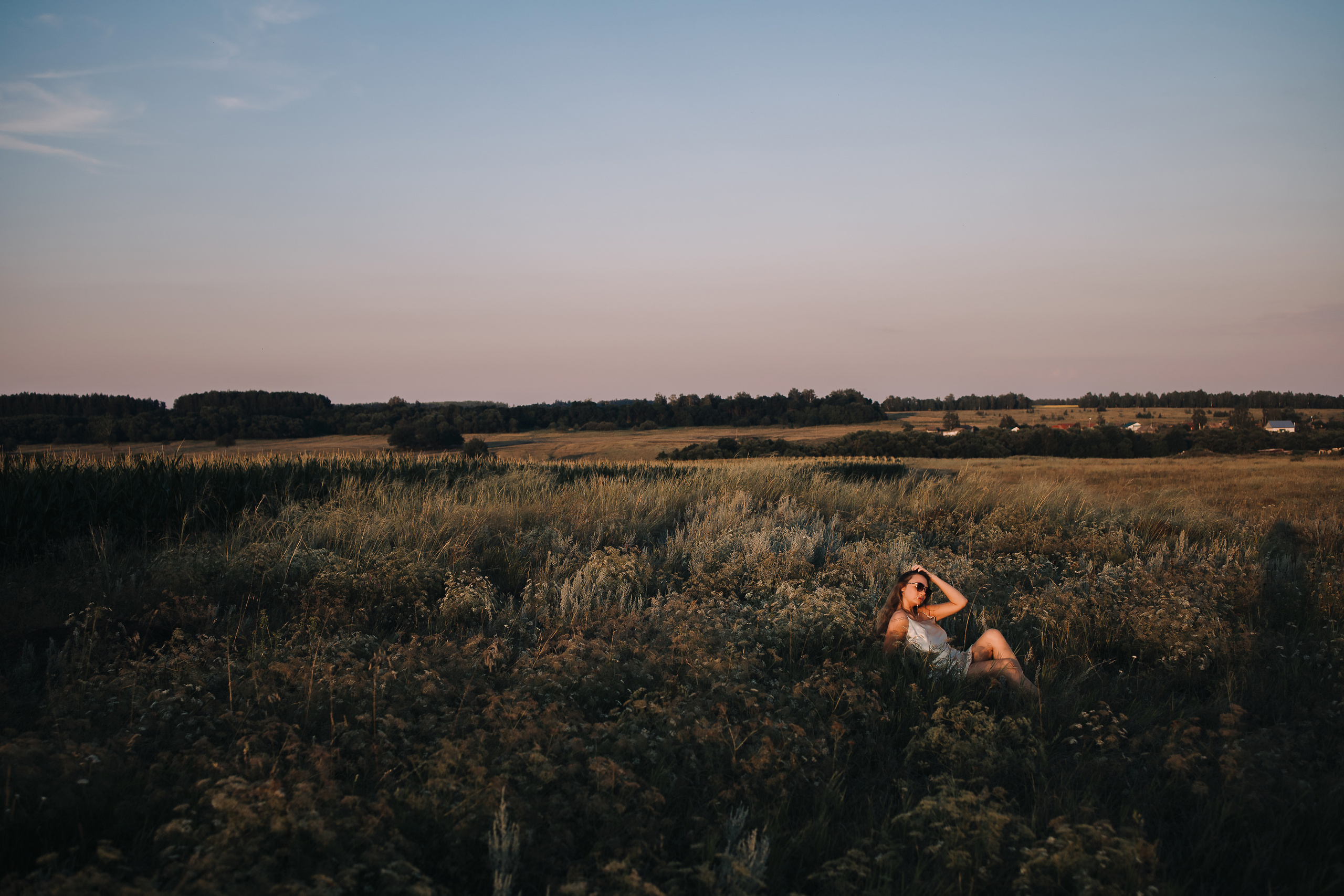 Съёмка в кукурузном поле. Семейный, свадебный и портретный фотограф в Саратове Мария Засыпкина