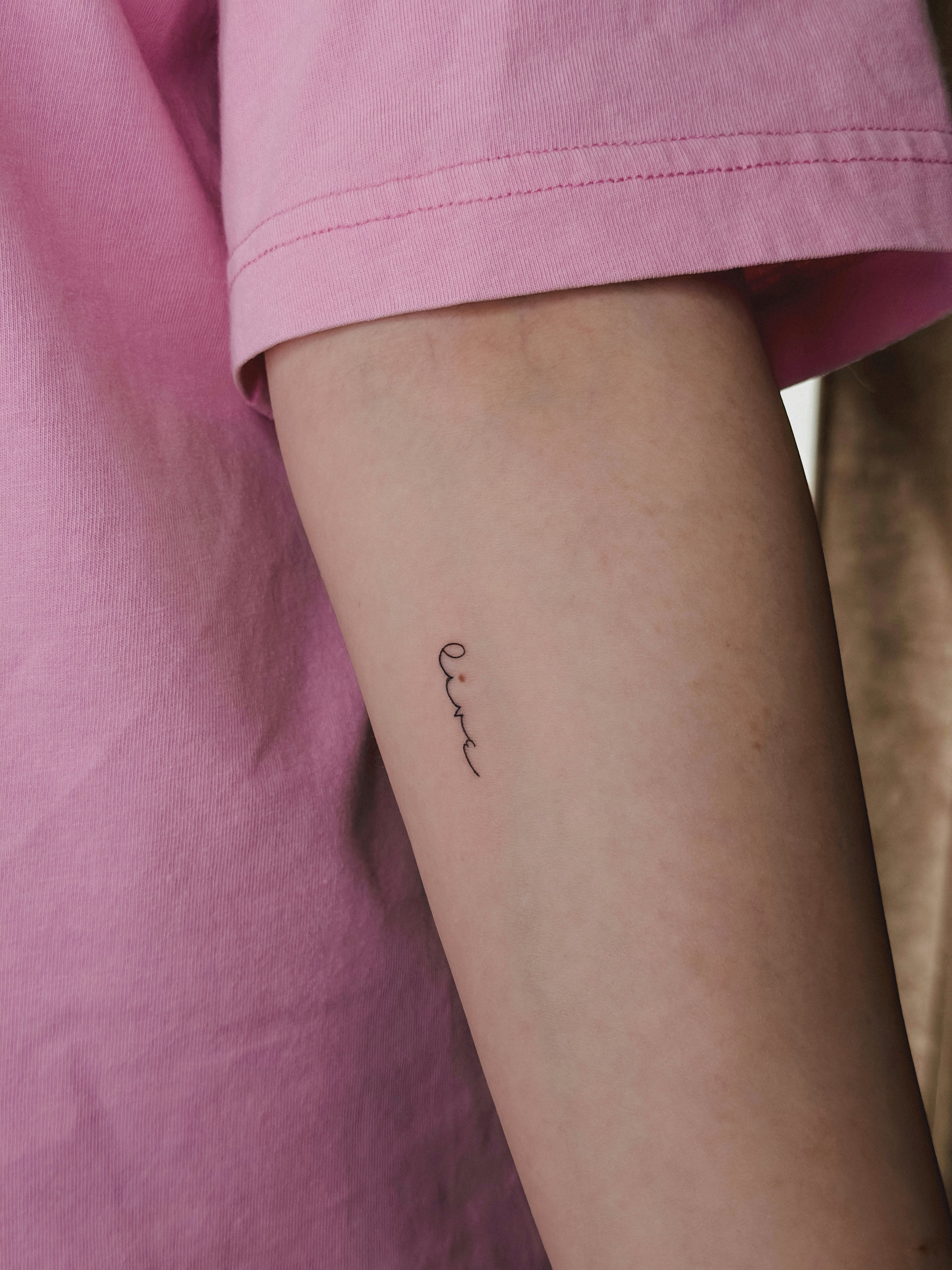 Мини тату. Тату мастер Новосибирск