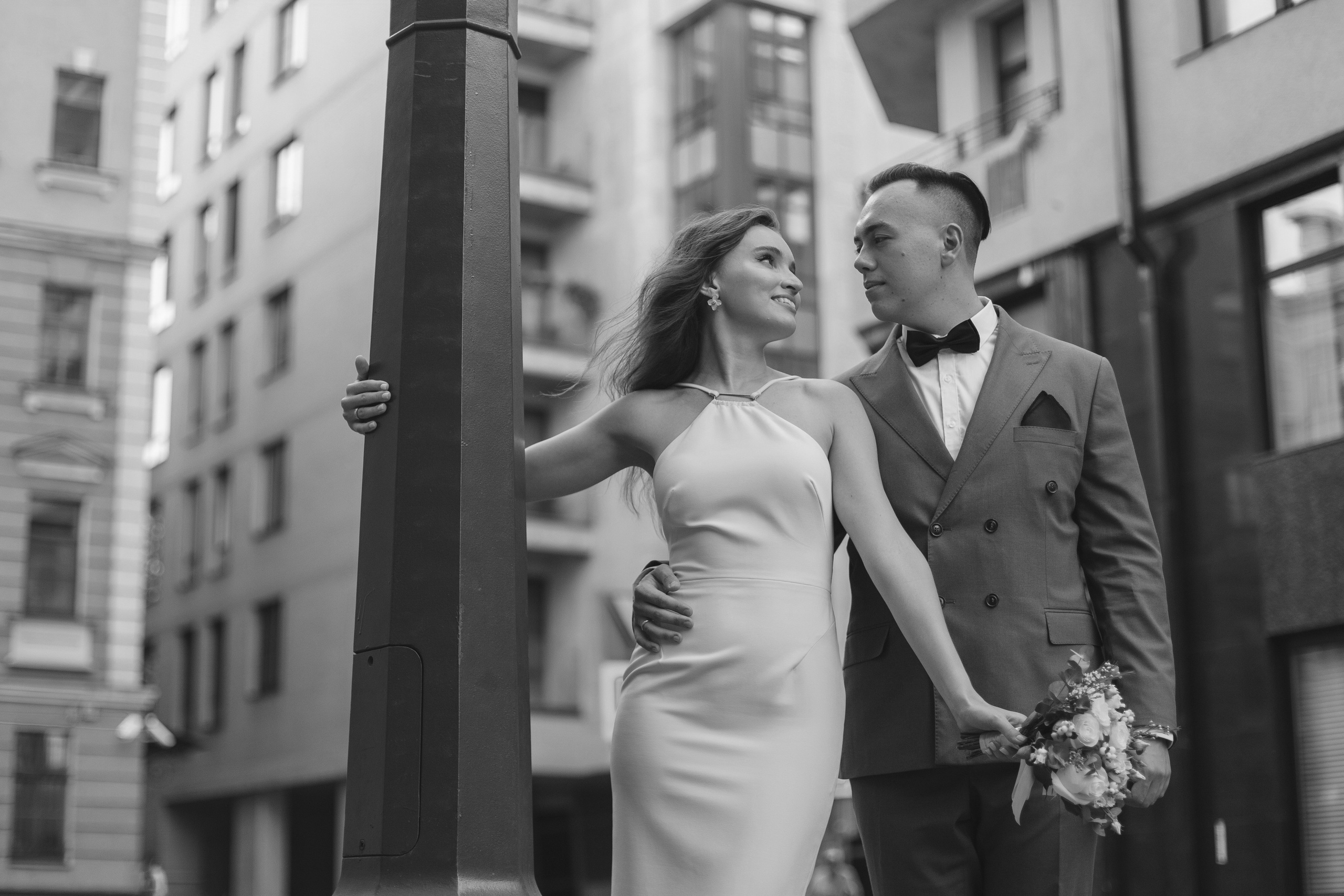 Настя & Костя. Роспись и прогулка. Семейный фотограф в Москве