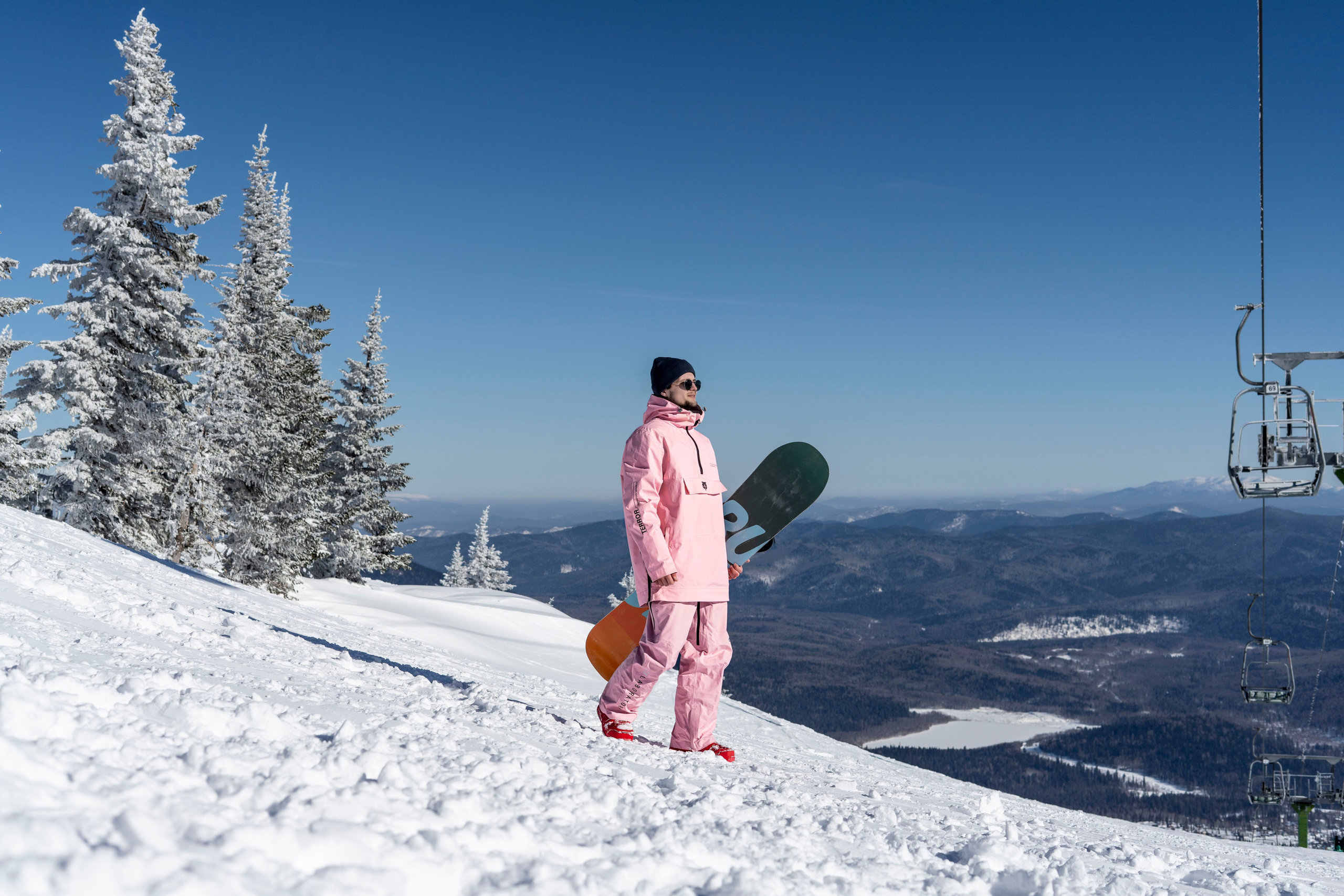 Фотосессия на вершине. Анастасия Паршукова — фотограф Шерегеш Новосибирск