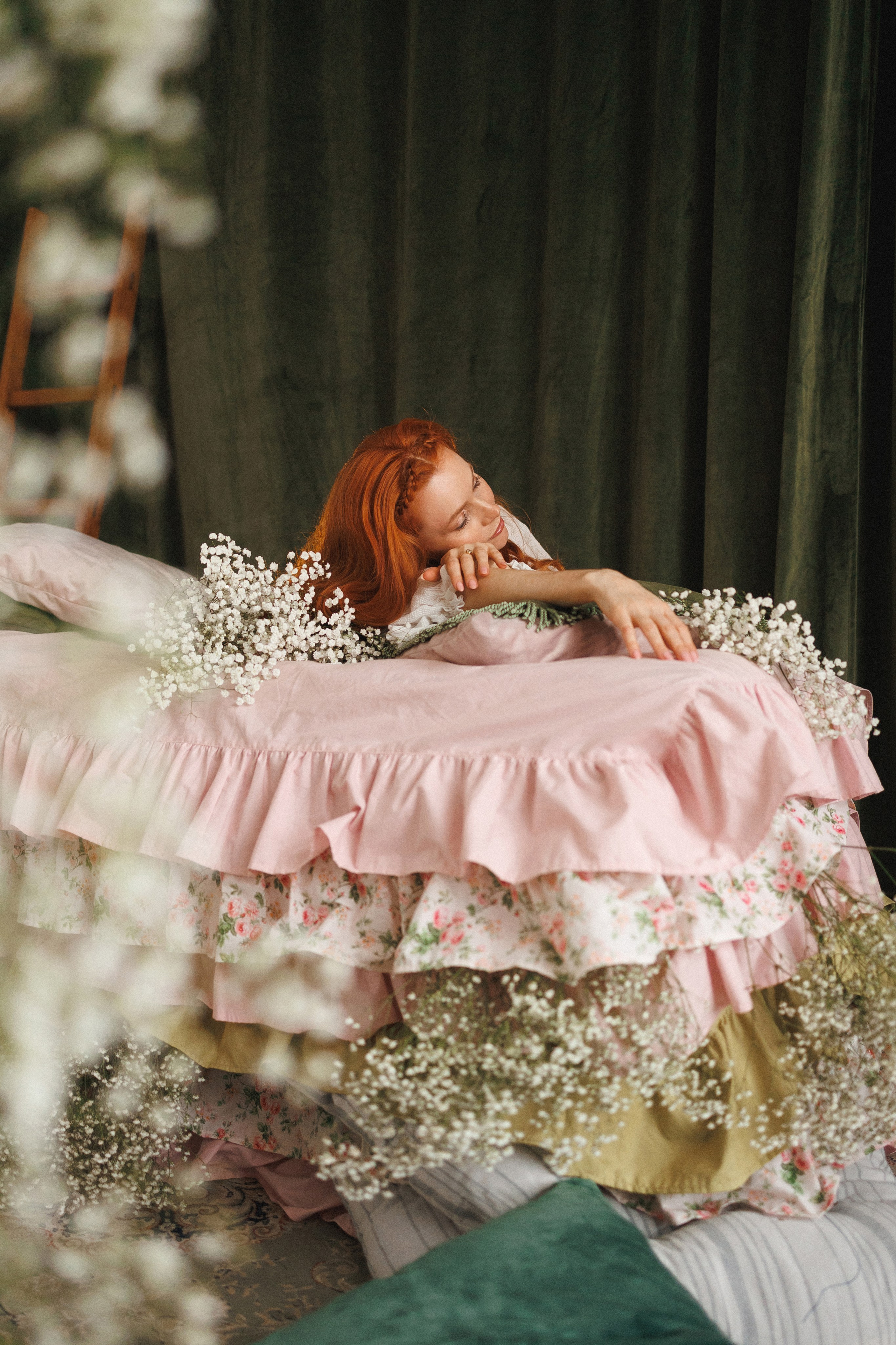 Женская фотосессия в стиле «Принцесса на горошине». Семейный и детский фотограф в Краснодаре Анна Трашкова
