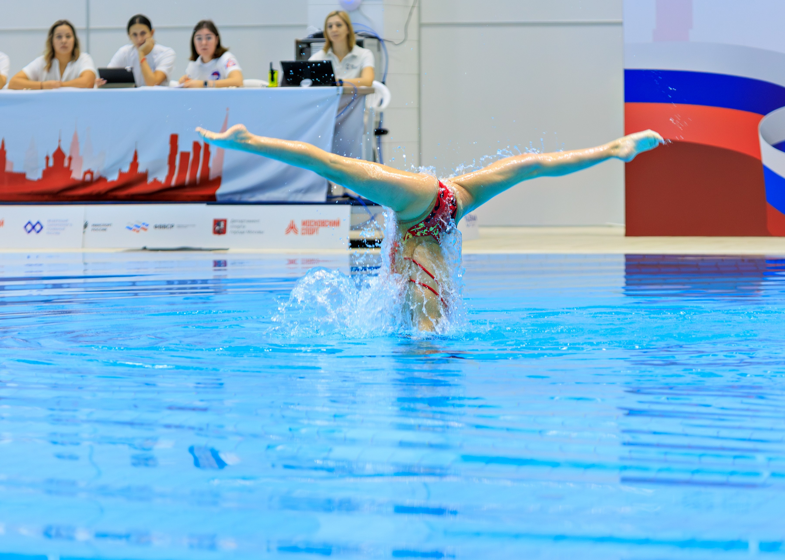 Первенство России по синхронному плаванию дуэт  — техническая программа. Выпускные альбомы и школьный фотограф в Подольске, Троицке, Щербинке, Москве и Московской области