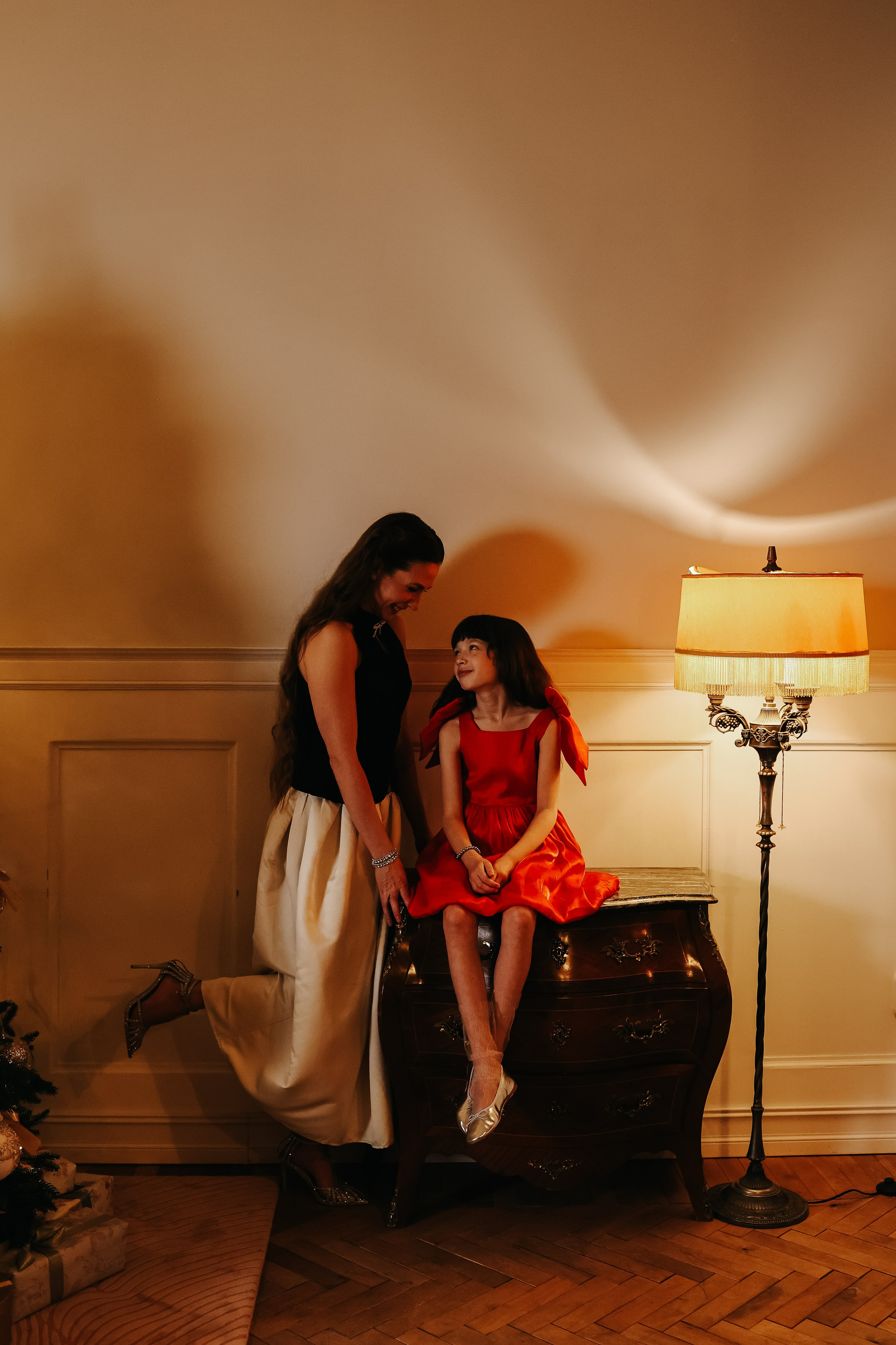 Новогодняя история Людмилы и Полины. Свадебный и семейный фотограф в Воронеже Ксения Воротникова