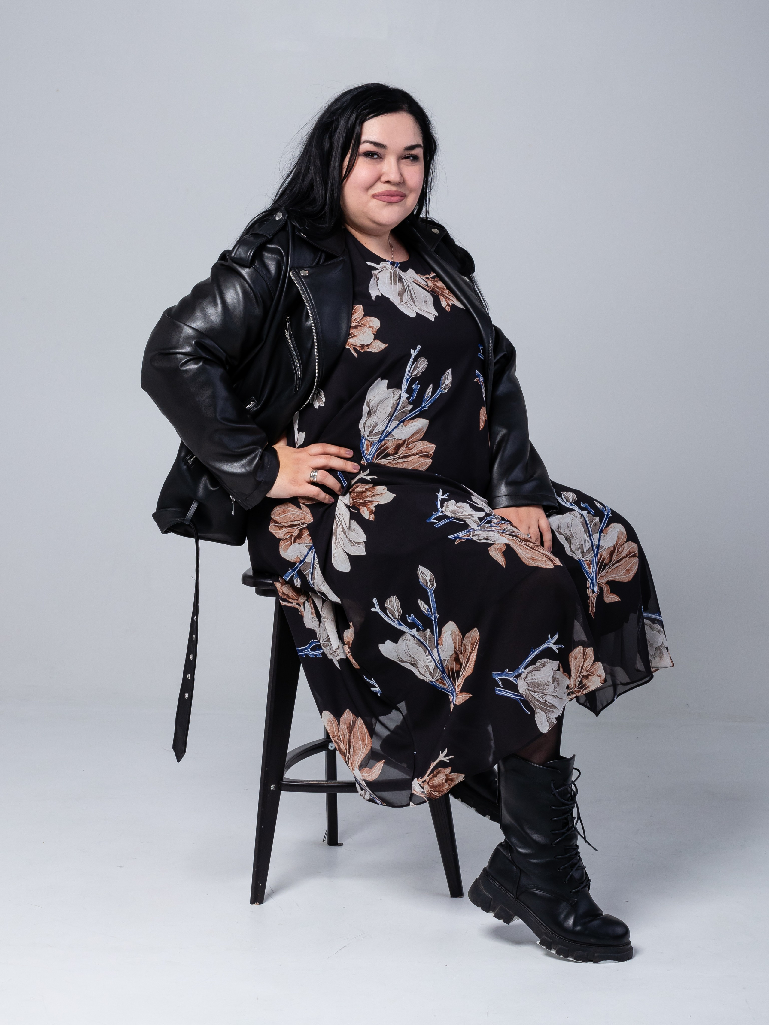 Модель plus size. Фотограф в Краснодаре Арина Кудряшова