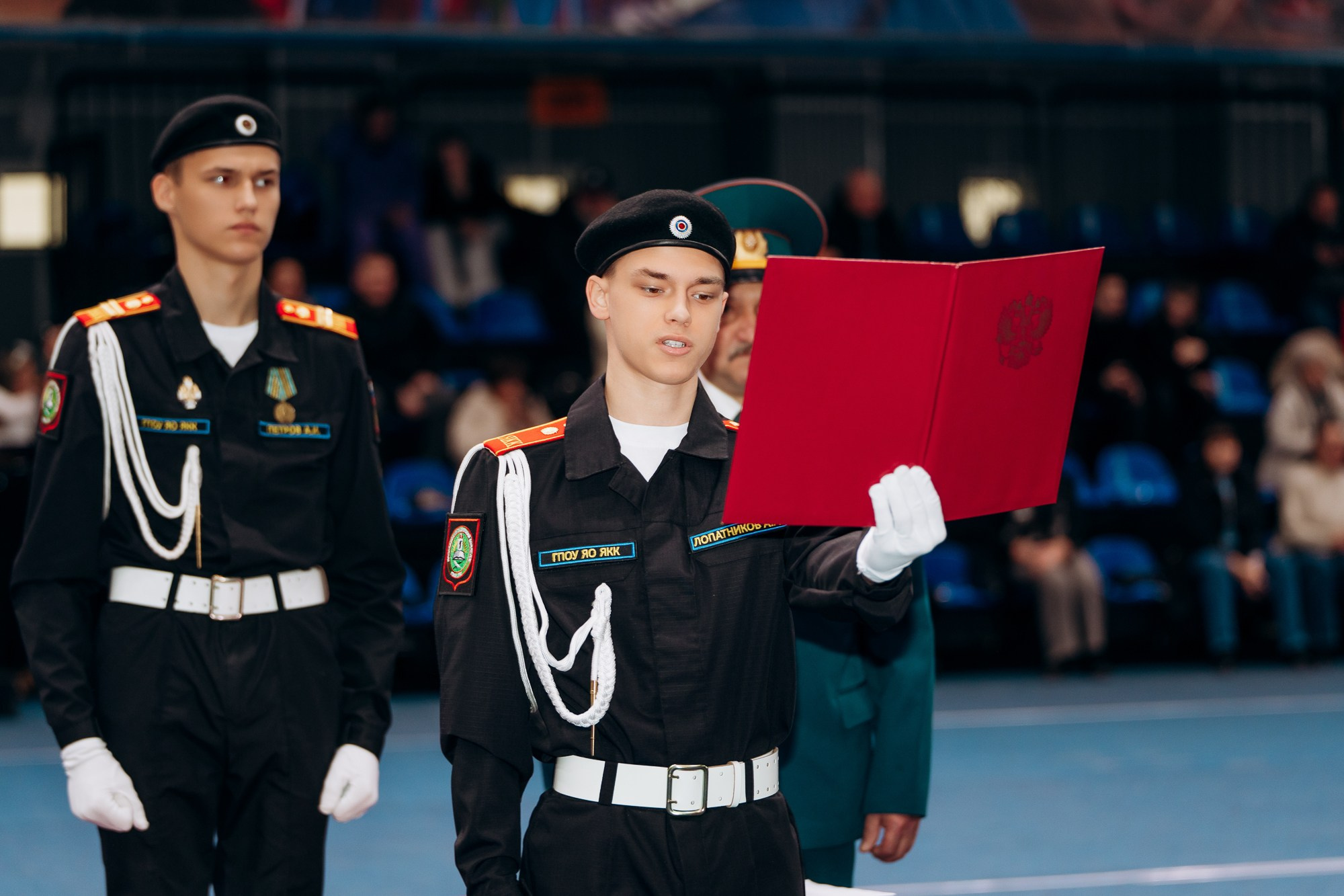 Принятие присяги кадетами. Свадебный и репортажный фотограф в Ярославле Евгений Сальников