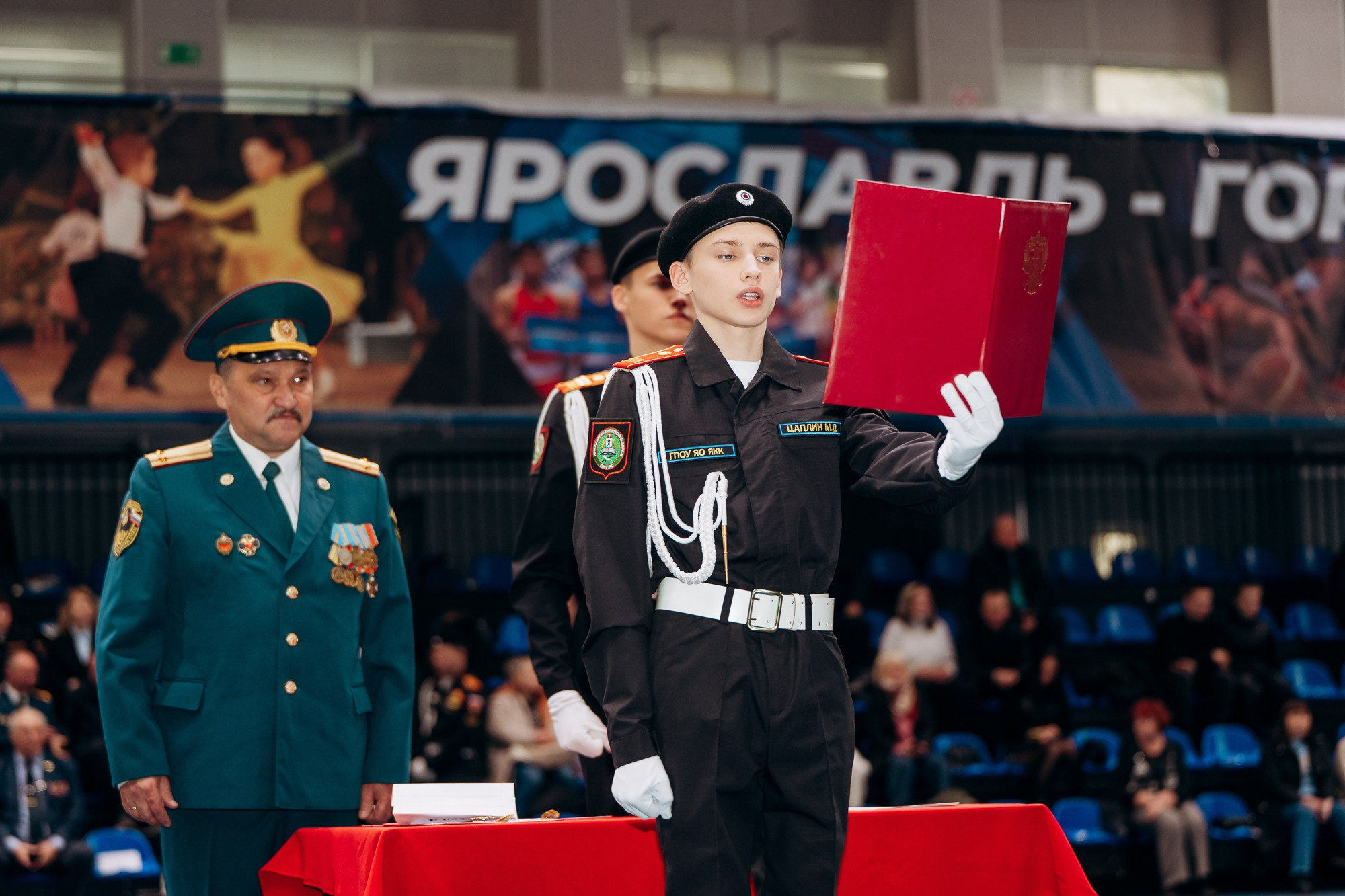 Принятие присяги кадетами. Свадебный и репортажный фотограф в Ярославле Евгений Сальников