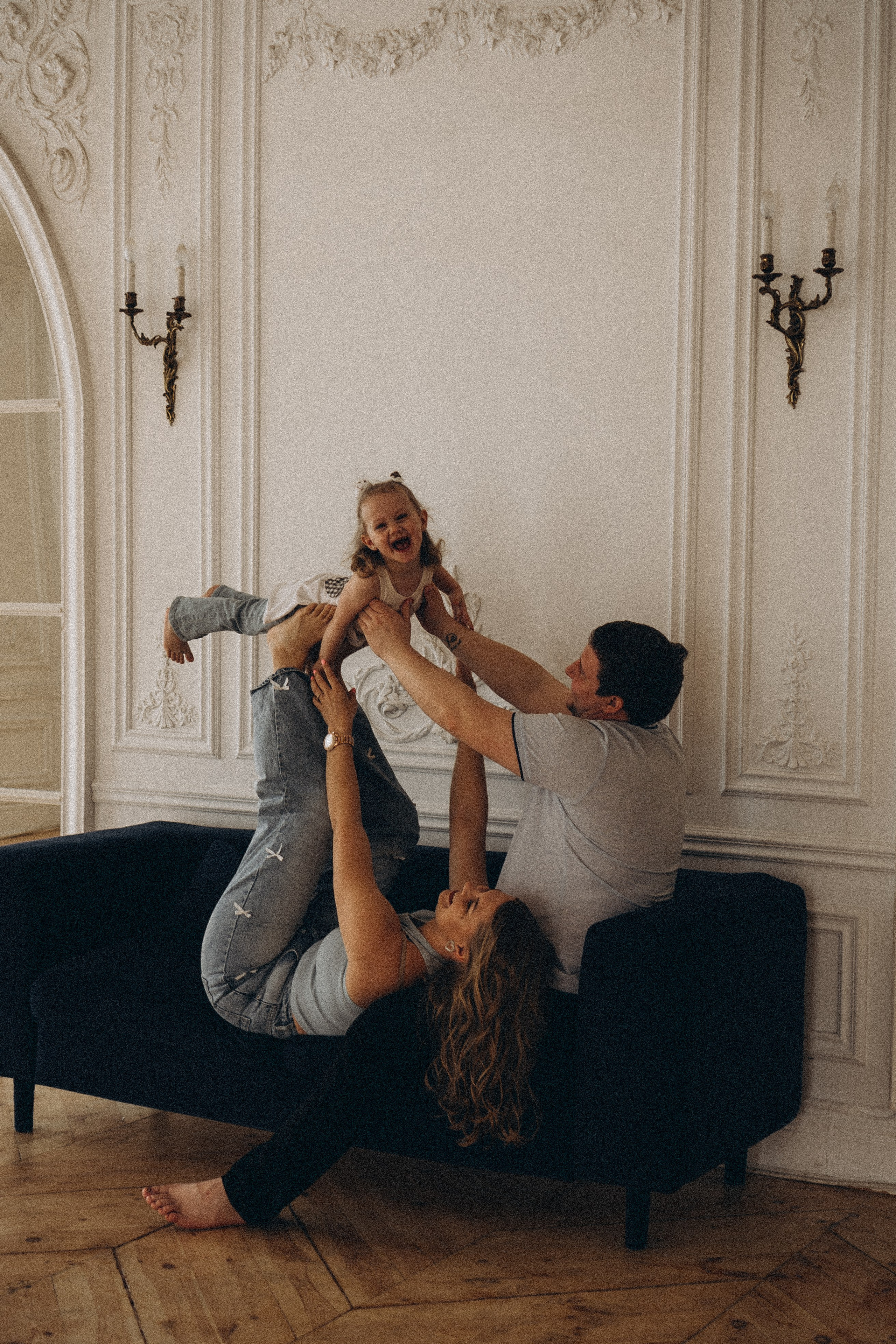 Семейная история в студии. Профессиональный фотограф, Санкт-Петербург — Виктория Богомолова