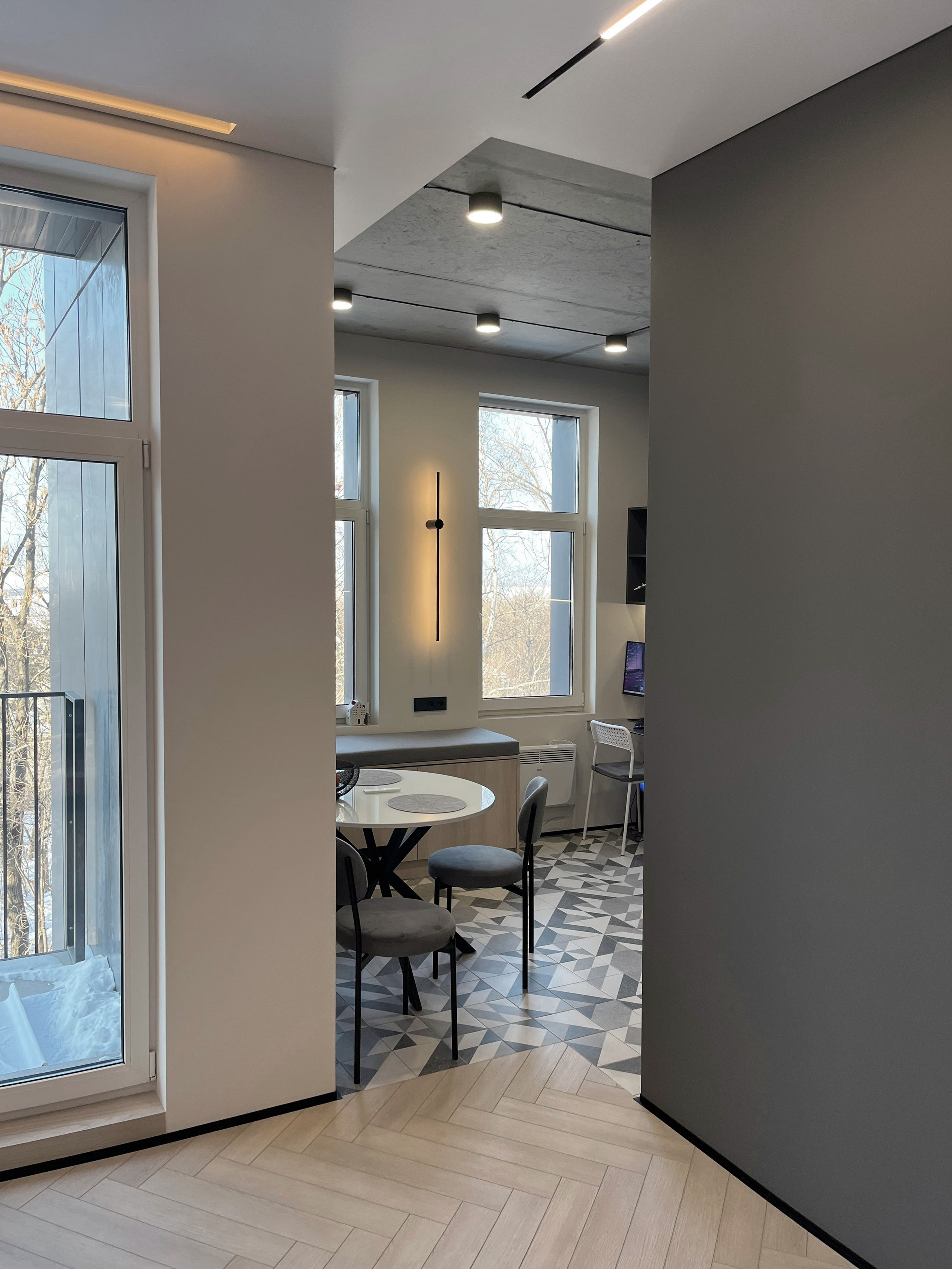 ЖК Sedanka Hills 46.0 кв.м. Дизайн интерьера, 3D-визуализация Владивосток