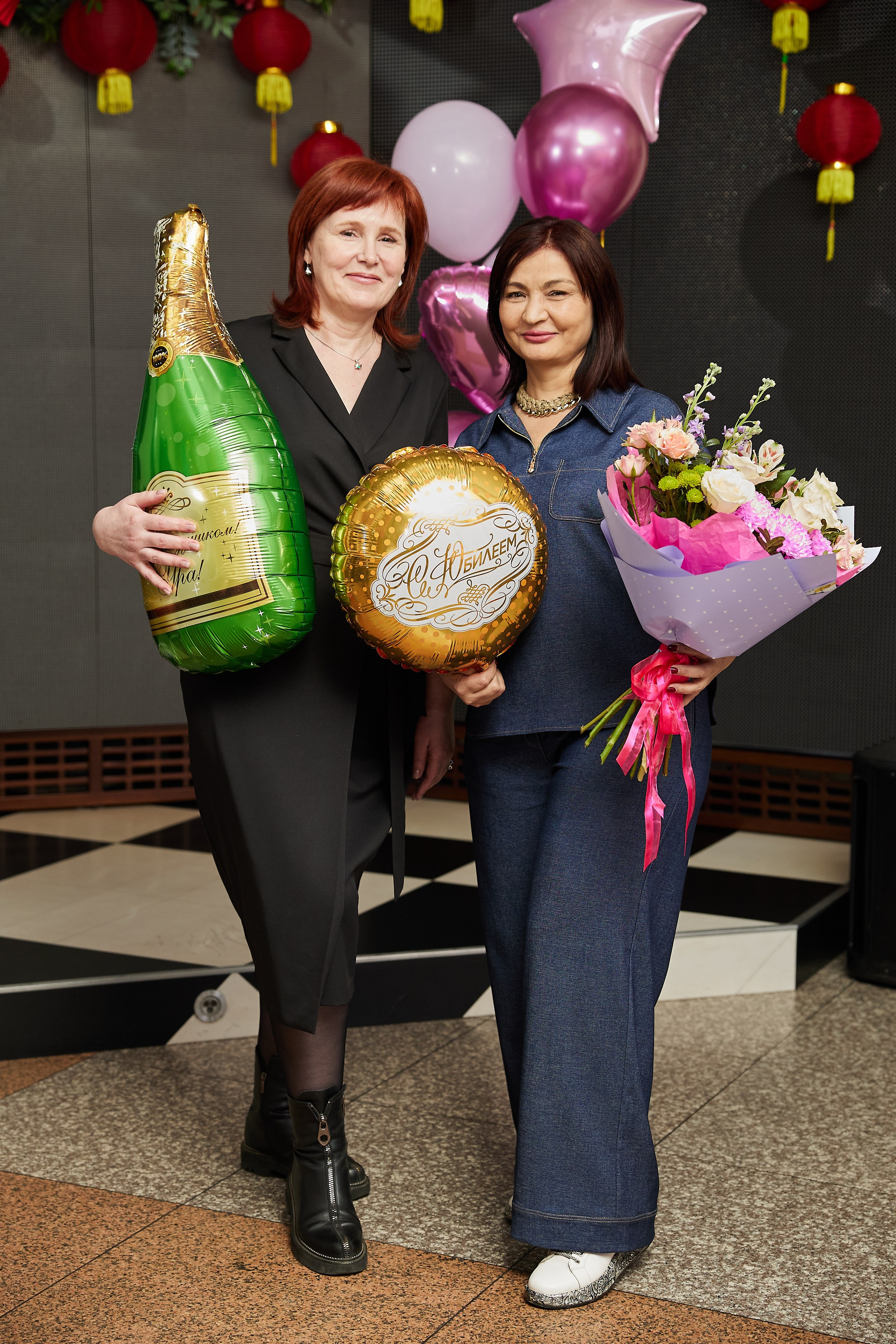 Первые снимки юбилея. Уже в день съёмки