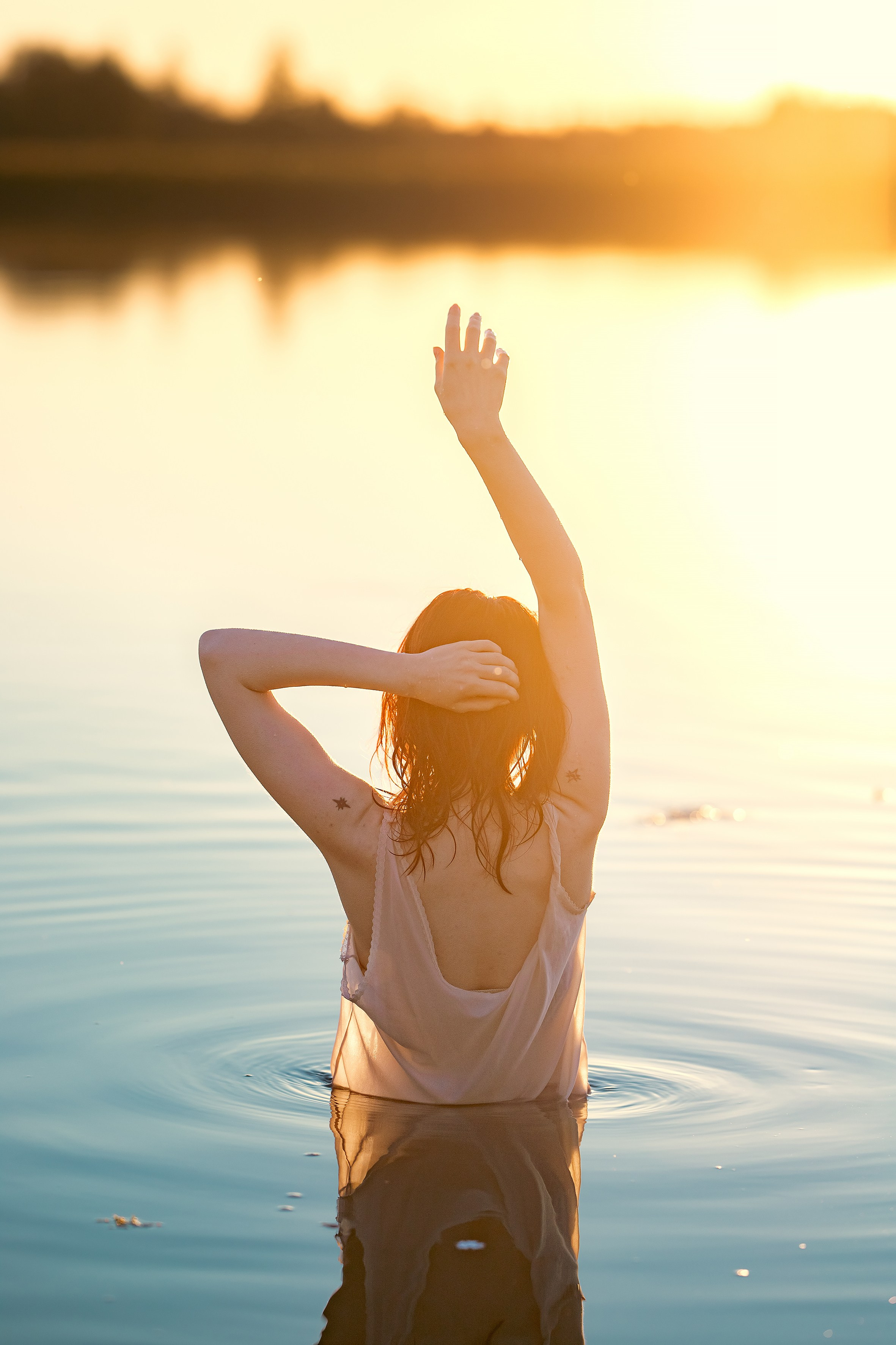 Творческая съемка на озере. Фотограф Минск Елена Украинец